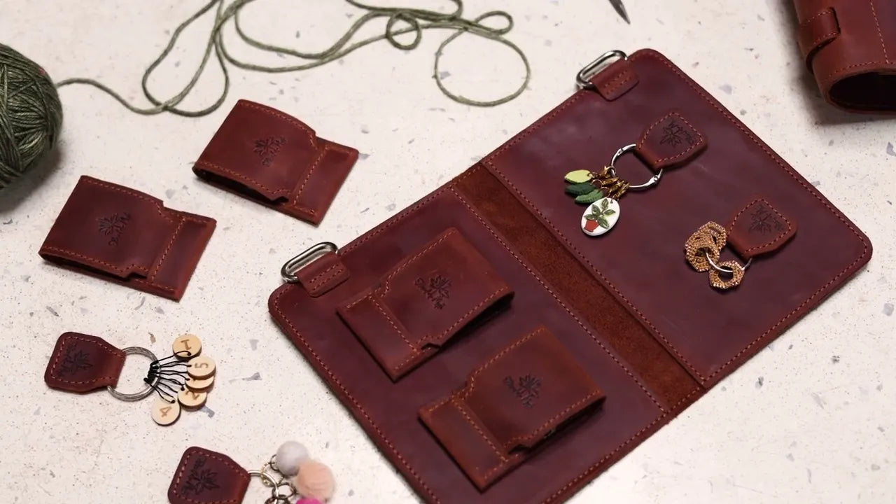 PREORDER - Thread & Maple - Stitch Marker Page Whiskey