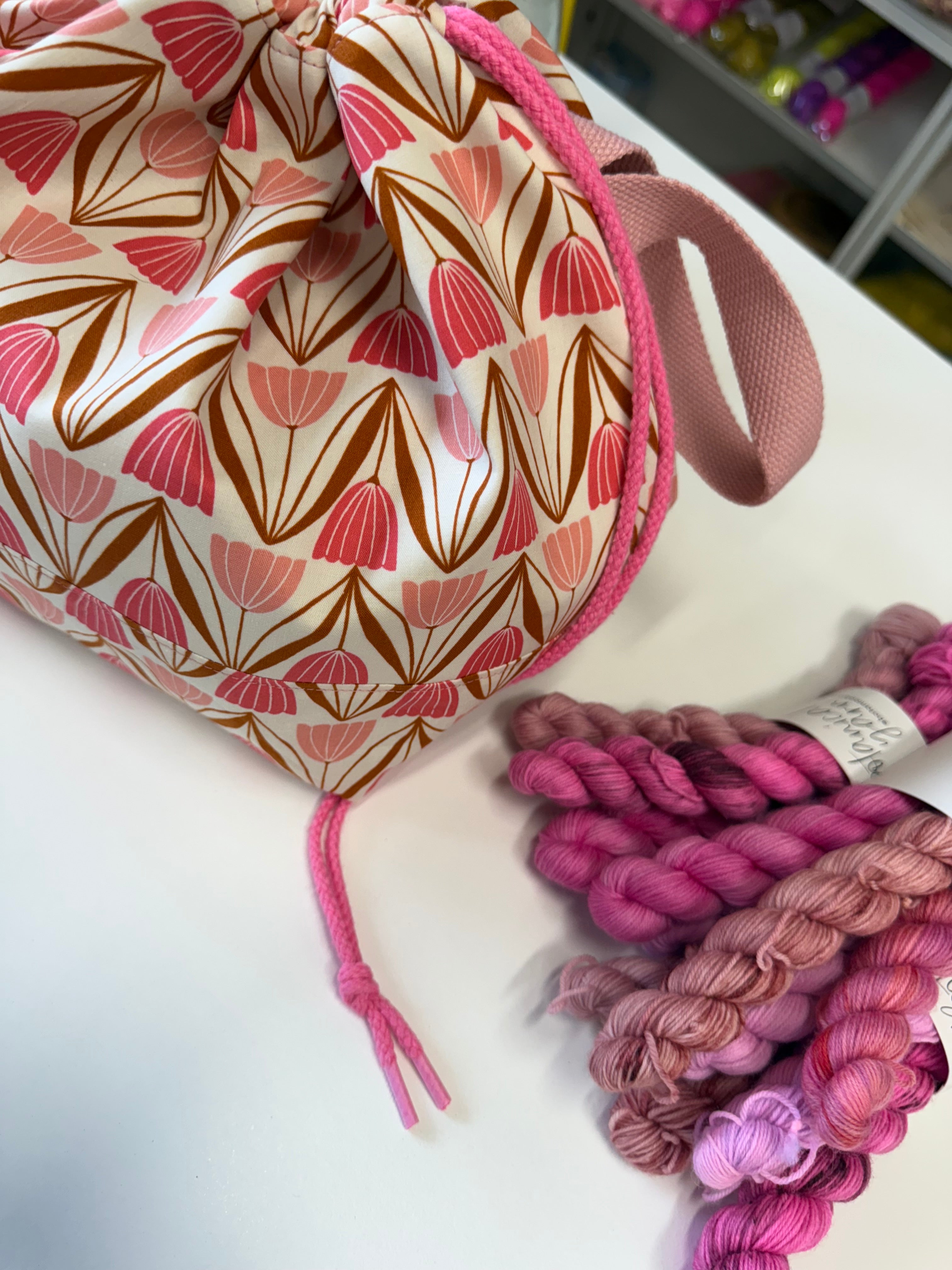 Made to order - Project Bag Style 01 - Tulips 🌷