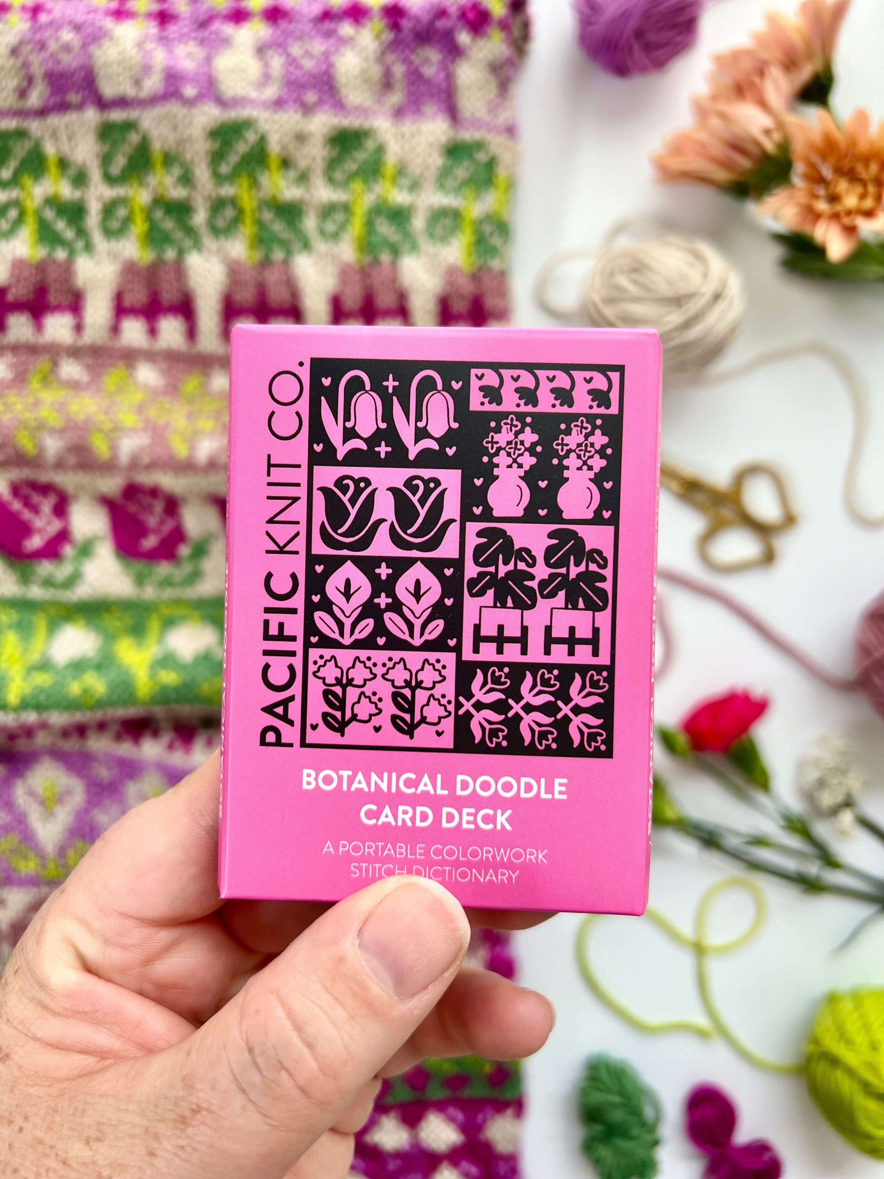 Botanical Doodle Deck by Pacific Knit Co