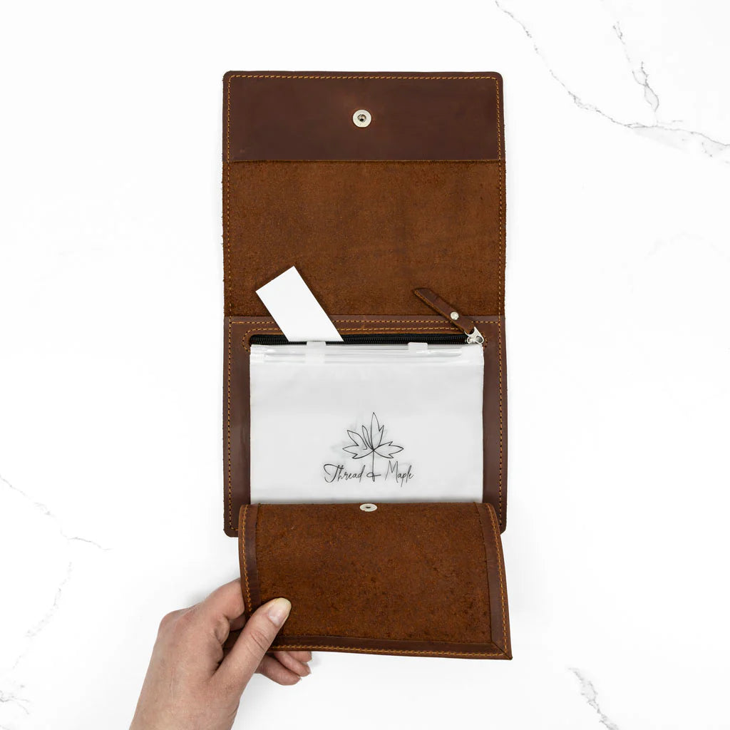 PREORDER - Thread & Maple - Mini Binder Cable Organiser - Whiskey -