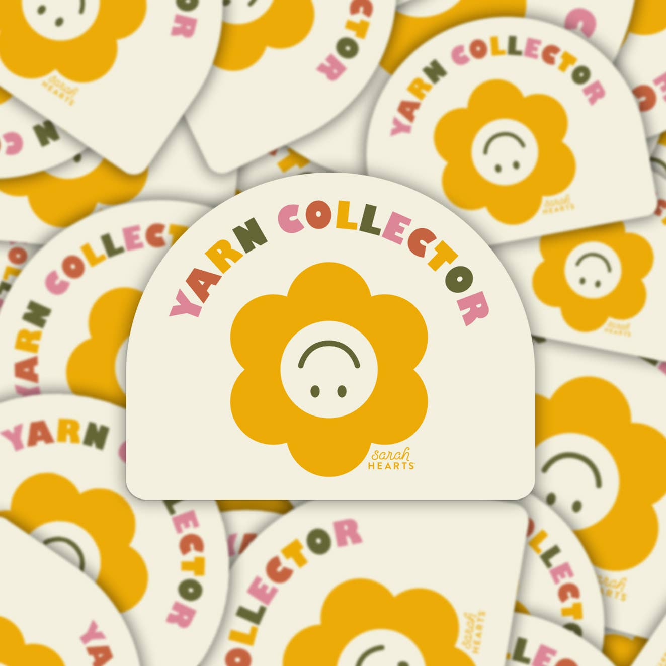 Yarn Collector Sticker - Vinyl Waterproof Sticker