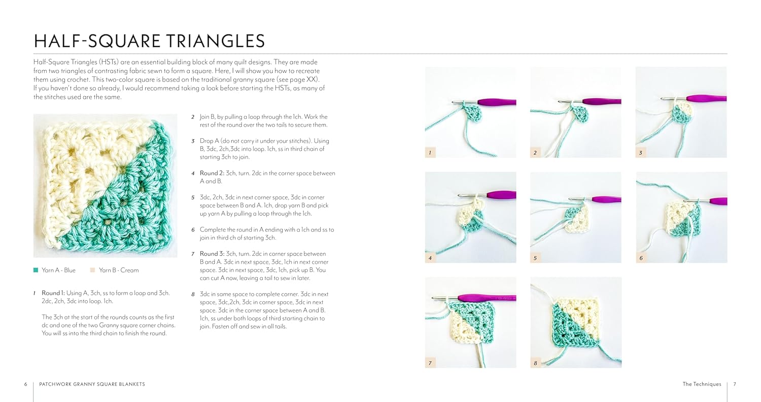 Patchwork Granny Square Blankets book by Anita Gibney