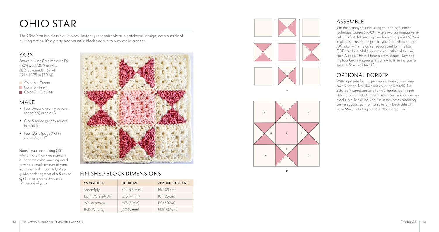 Patchwork Granny Square Blankets book by Anita Gibney