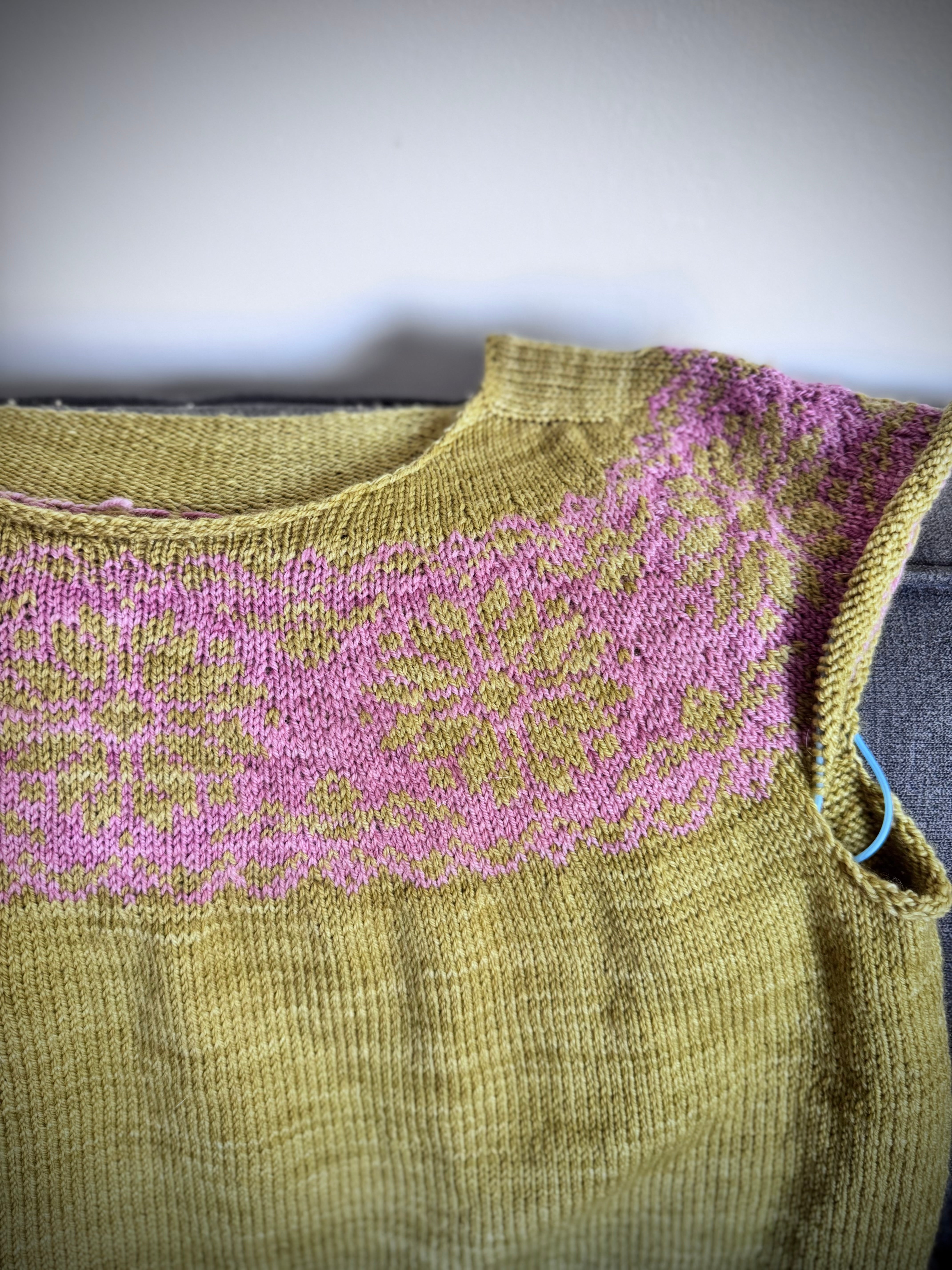 Cafe au Lait Sweater Kit by Unwind Knitwear - Nash Yarn Fest!
