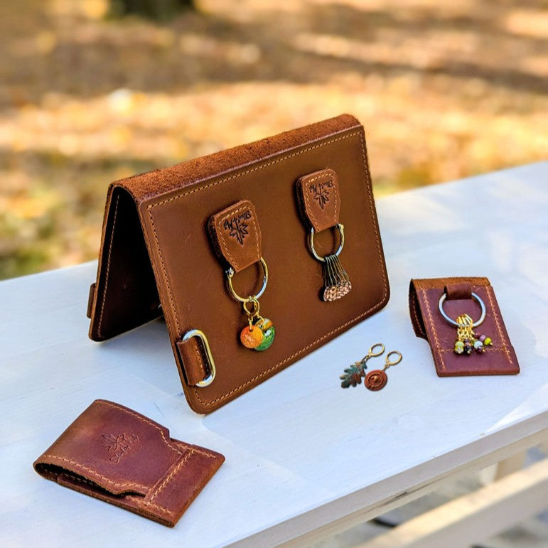 PREORDER - Thread & Maple - Stitch Marker Page Whiskey