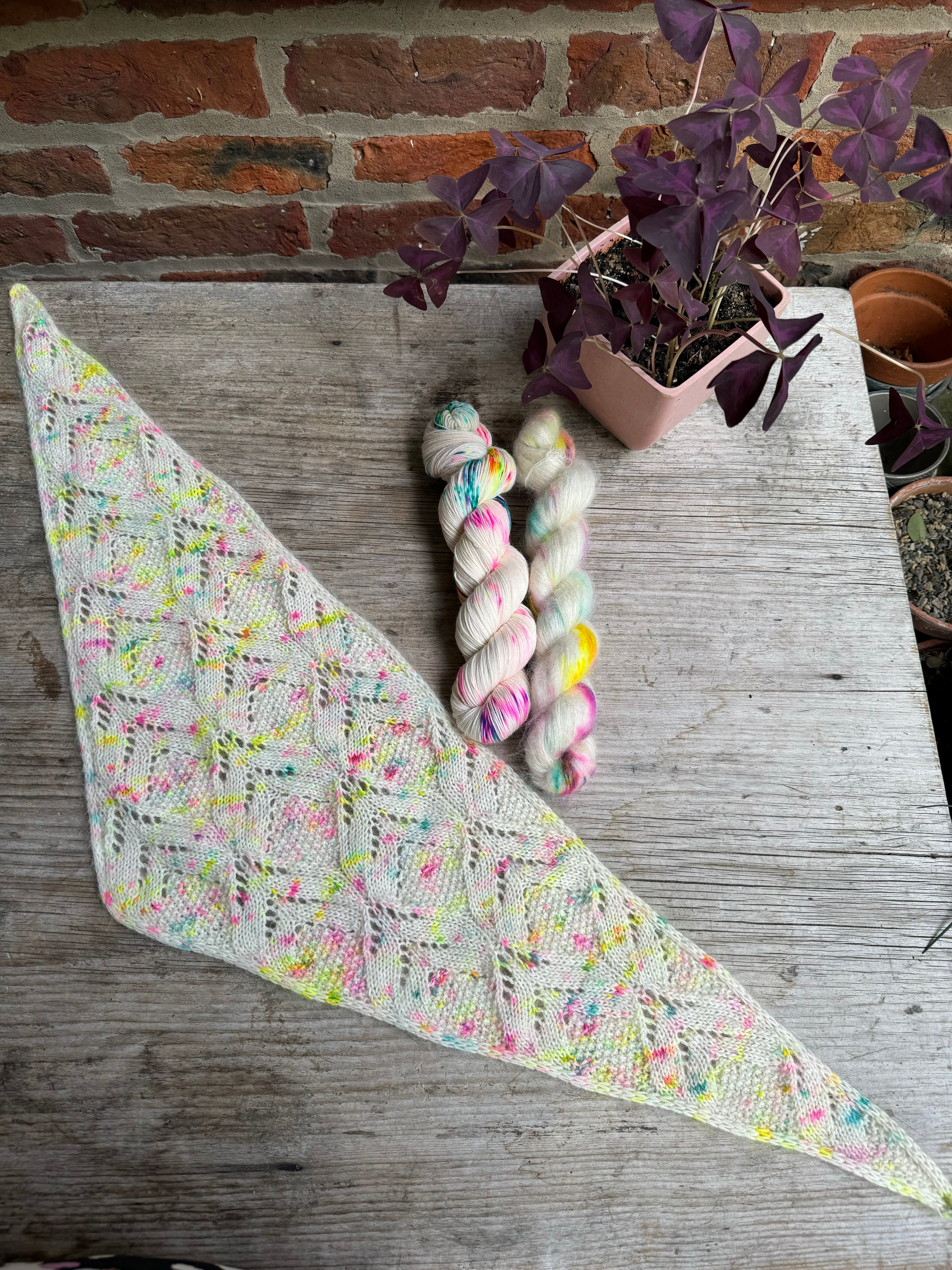 Poet Shawl Kit by Sari Nordlund