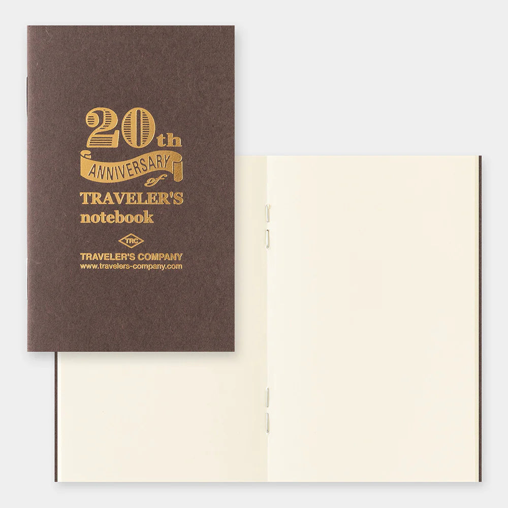 PREORDER - TRAVELER'S Notebook 20th Anniversary Set Black