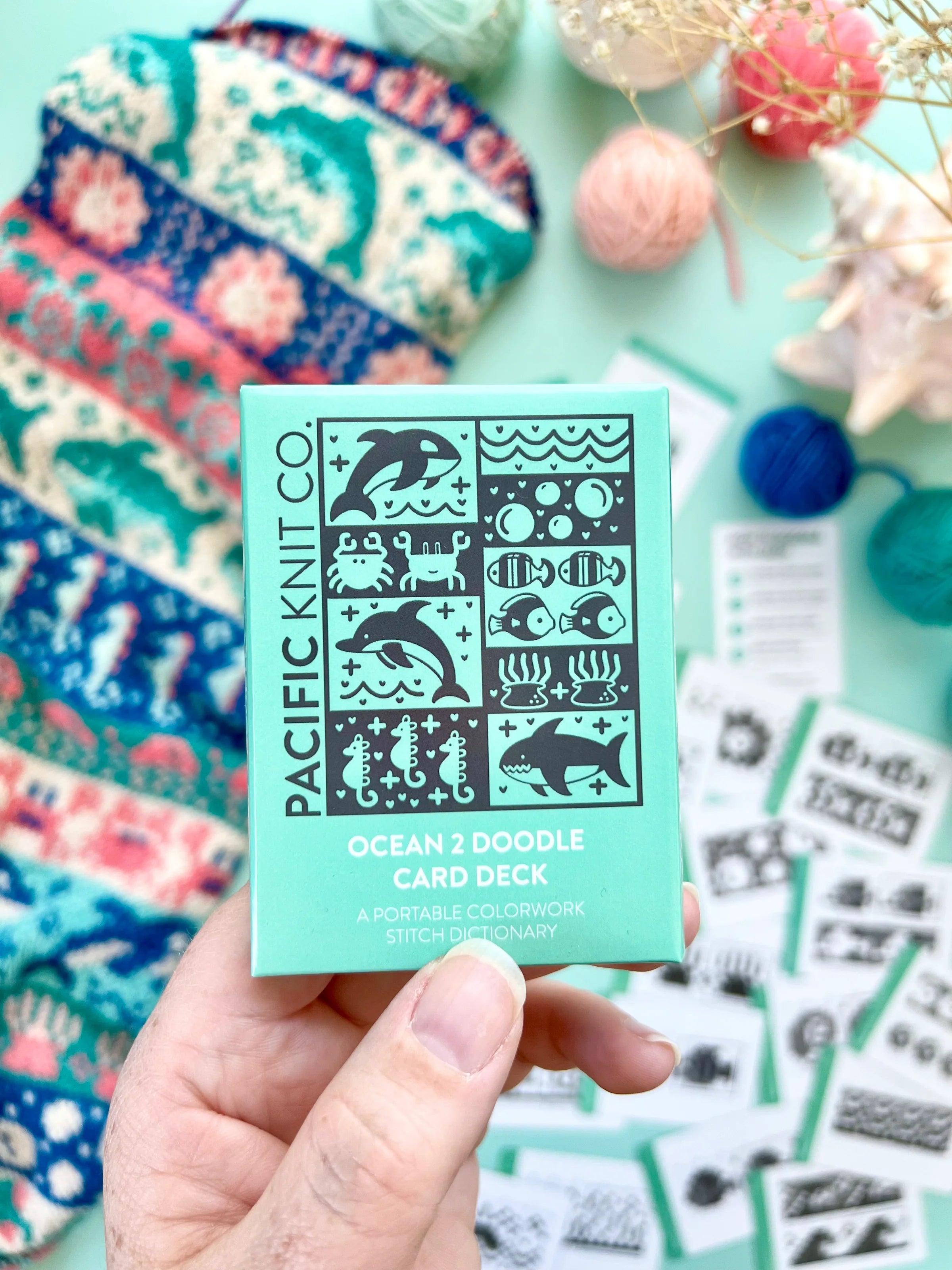 Ocean 2 Doodle Card Deck (expansion) by Pacific Knit Co