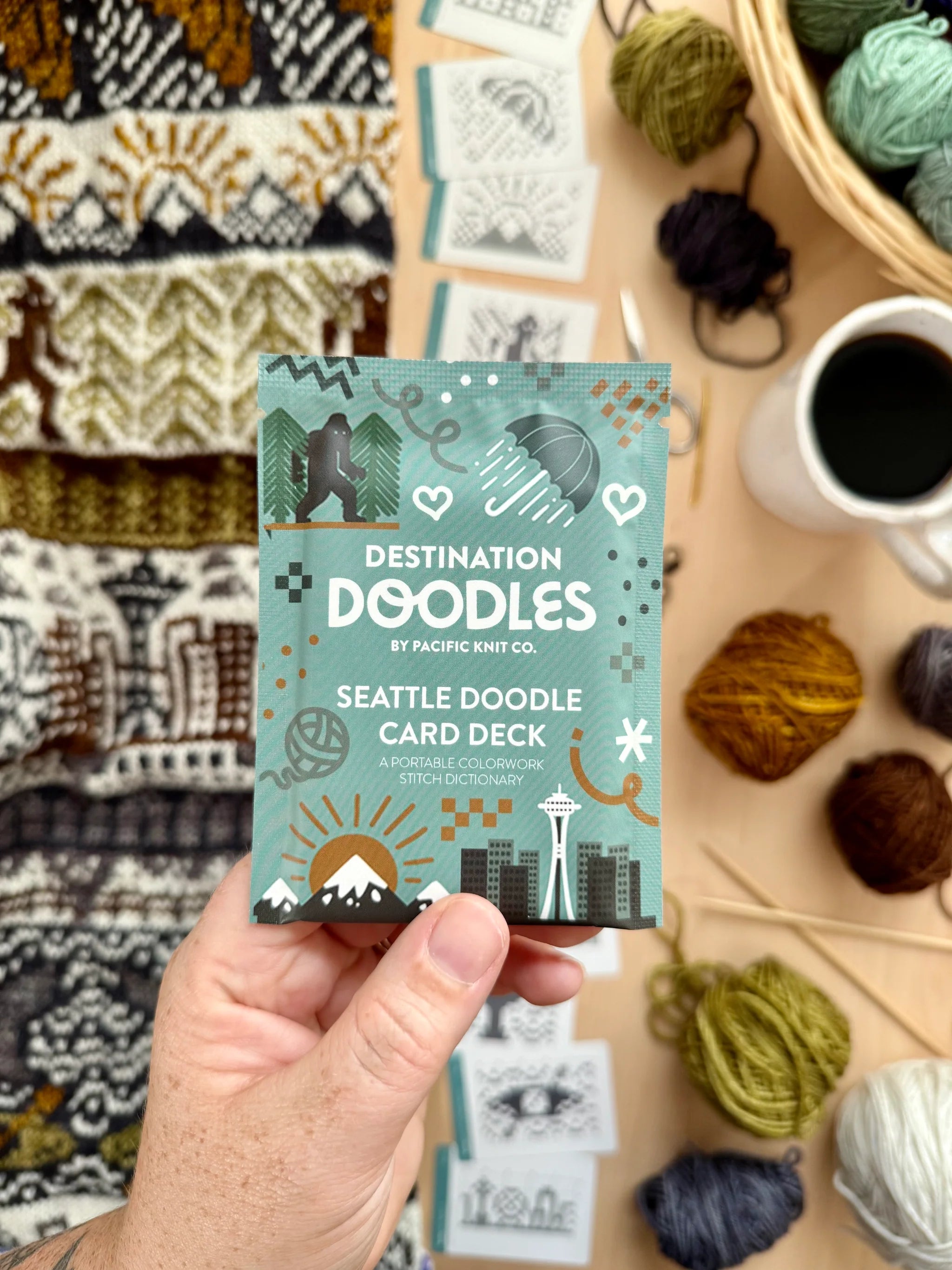Seattle Doodle Deck by Pacific Knit Co