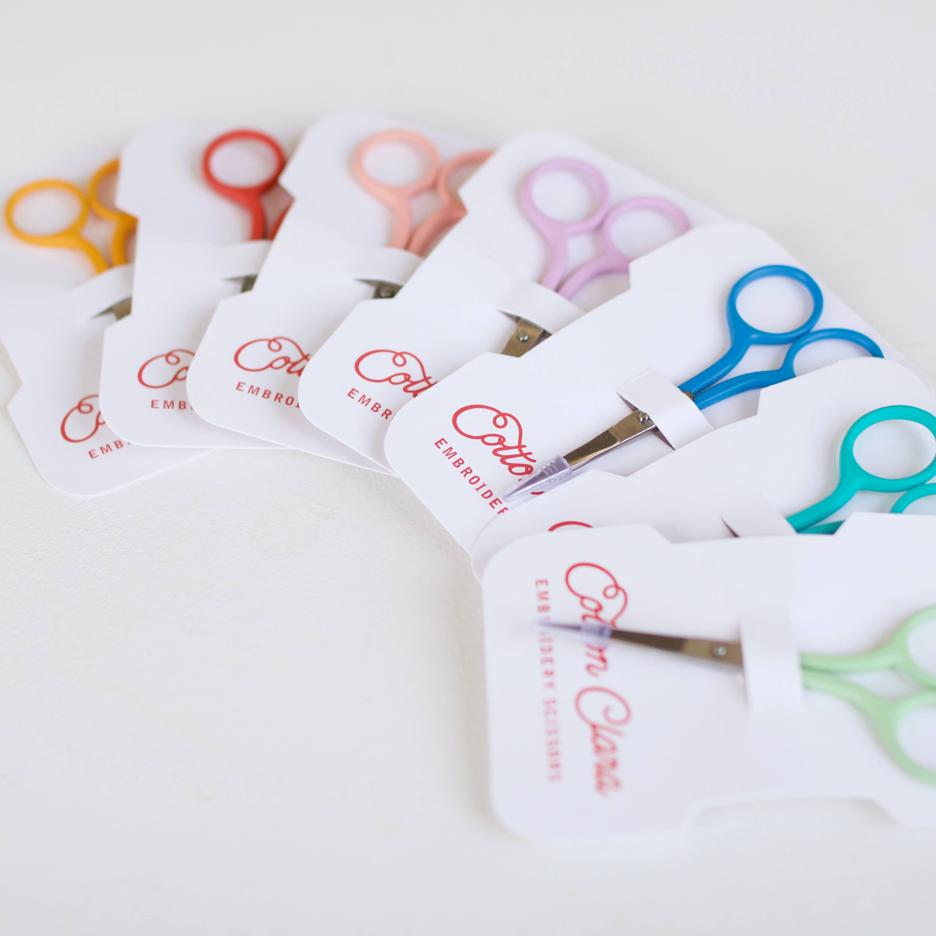 Colourful Embroidery Scissors