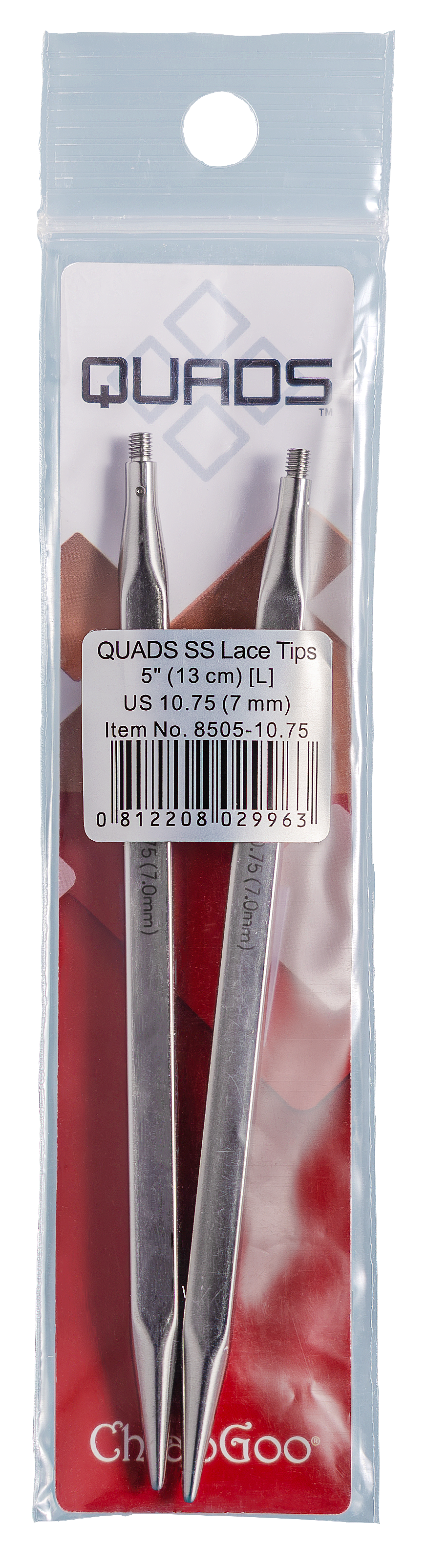 READY TO SHIP -  ChiaoGoo QUAD Interchangeable Tips 13cm