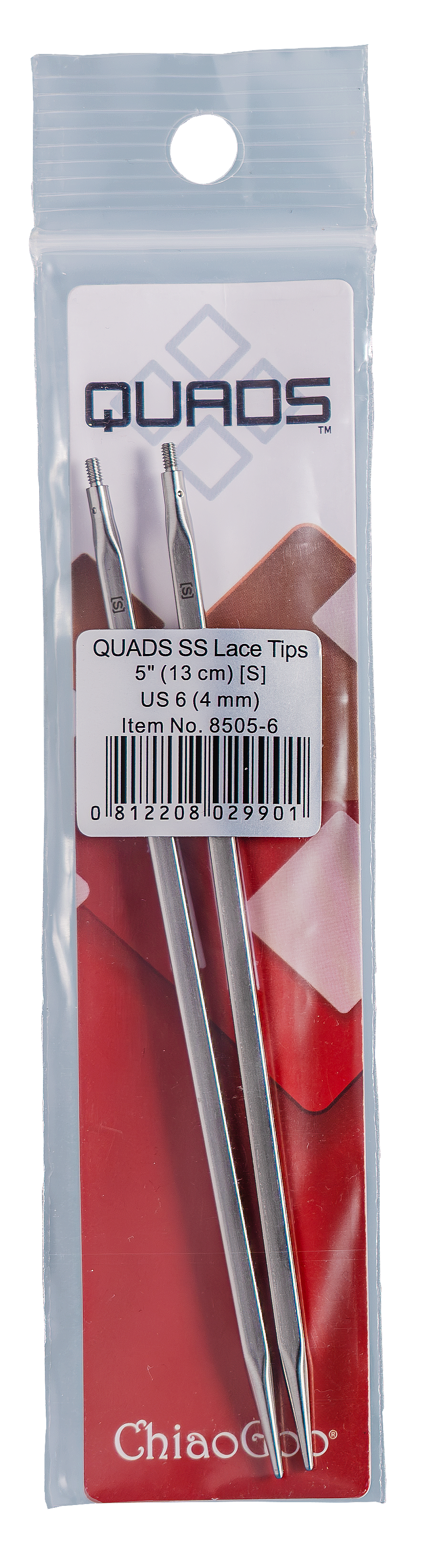 READY TO SHIP -  ChiaoGoo QUAD Interchangeable Tips 13cm