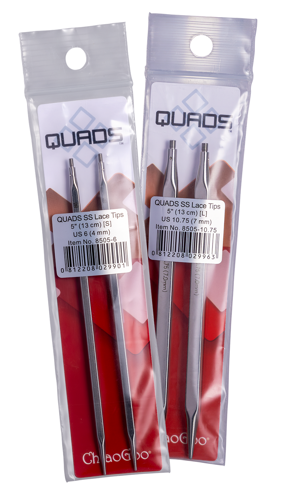 READY TO SHIP -  ChiaoGoo QUAD Interchangeable Tips 13cm
