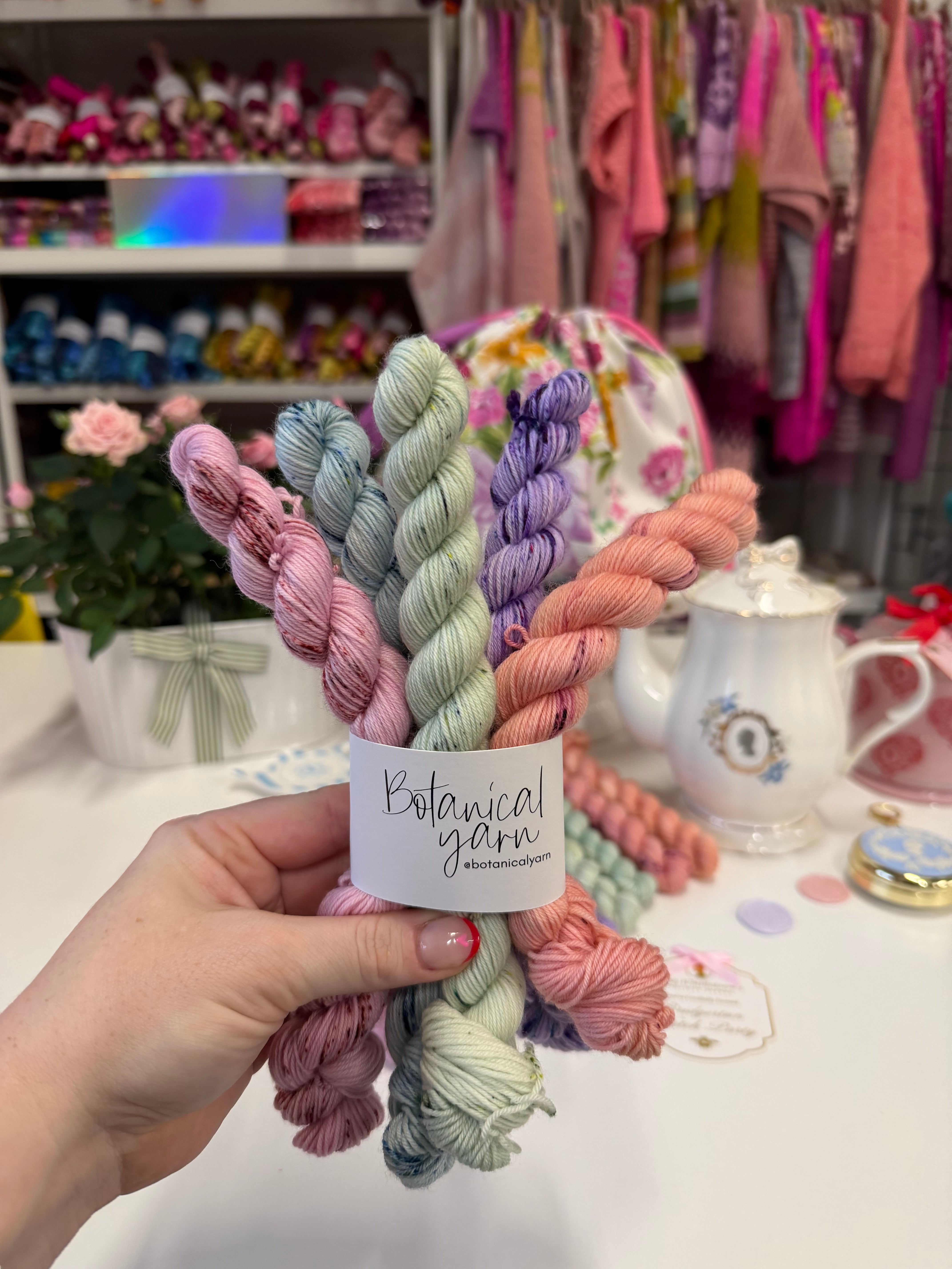 Speckled Bridgerton 5 x 20g Mini Skein Set