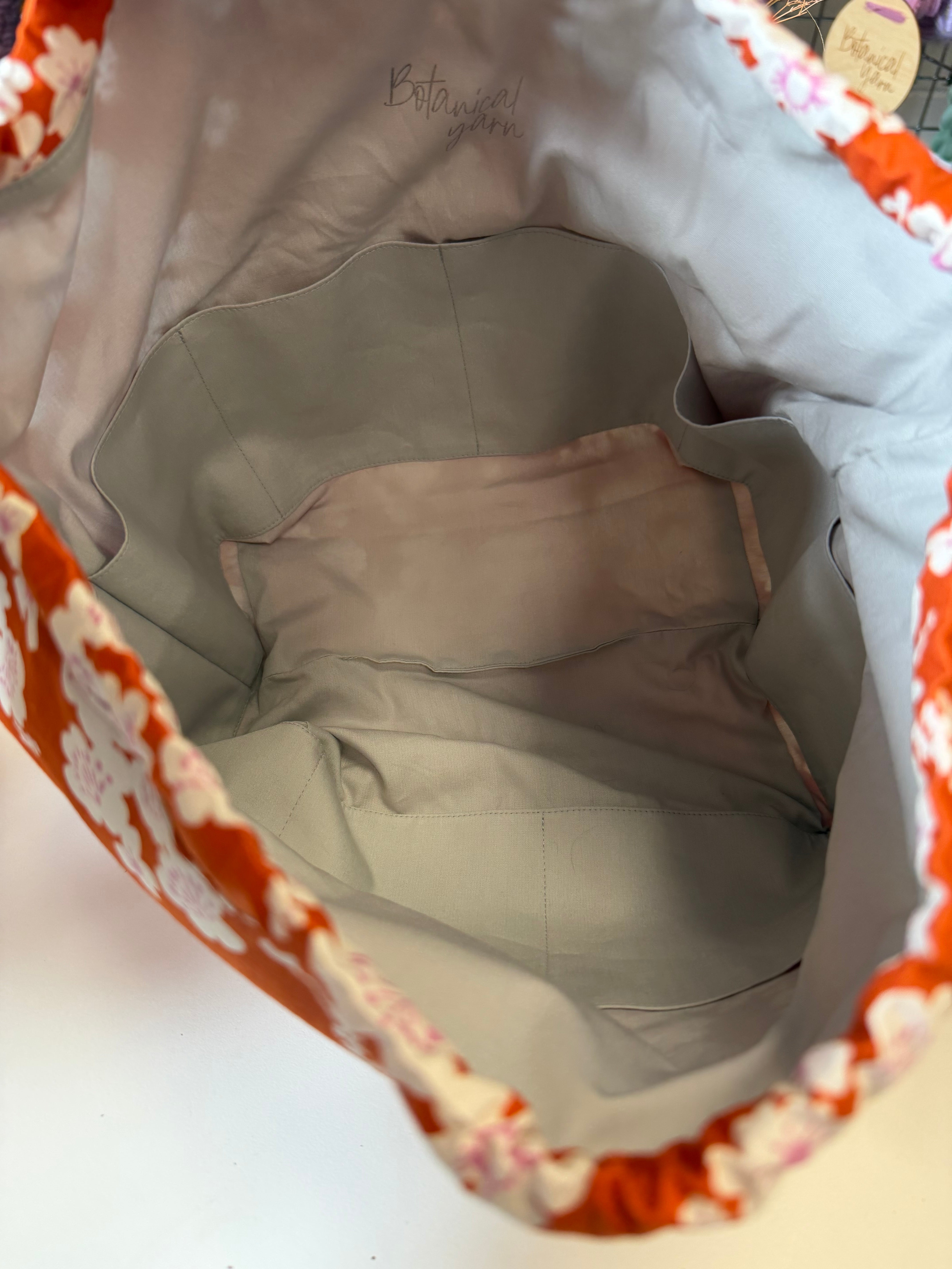 READY TO SHIP - Project Bag Style 01 -  Blossom