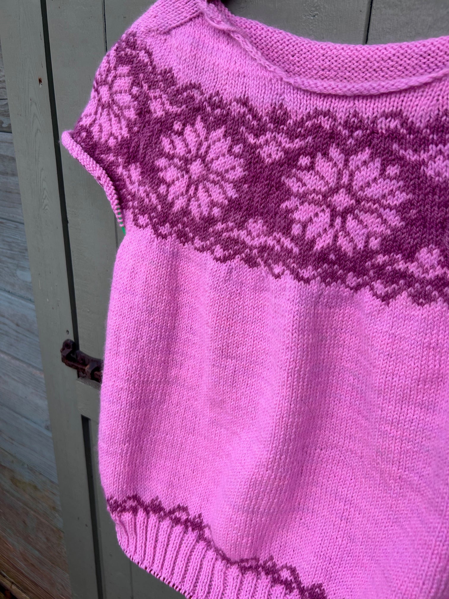 Cafe au Lait Sweater Kit by Unwind Knitwear - Nash Yarn Fest!