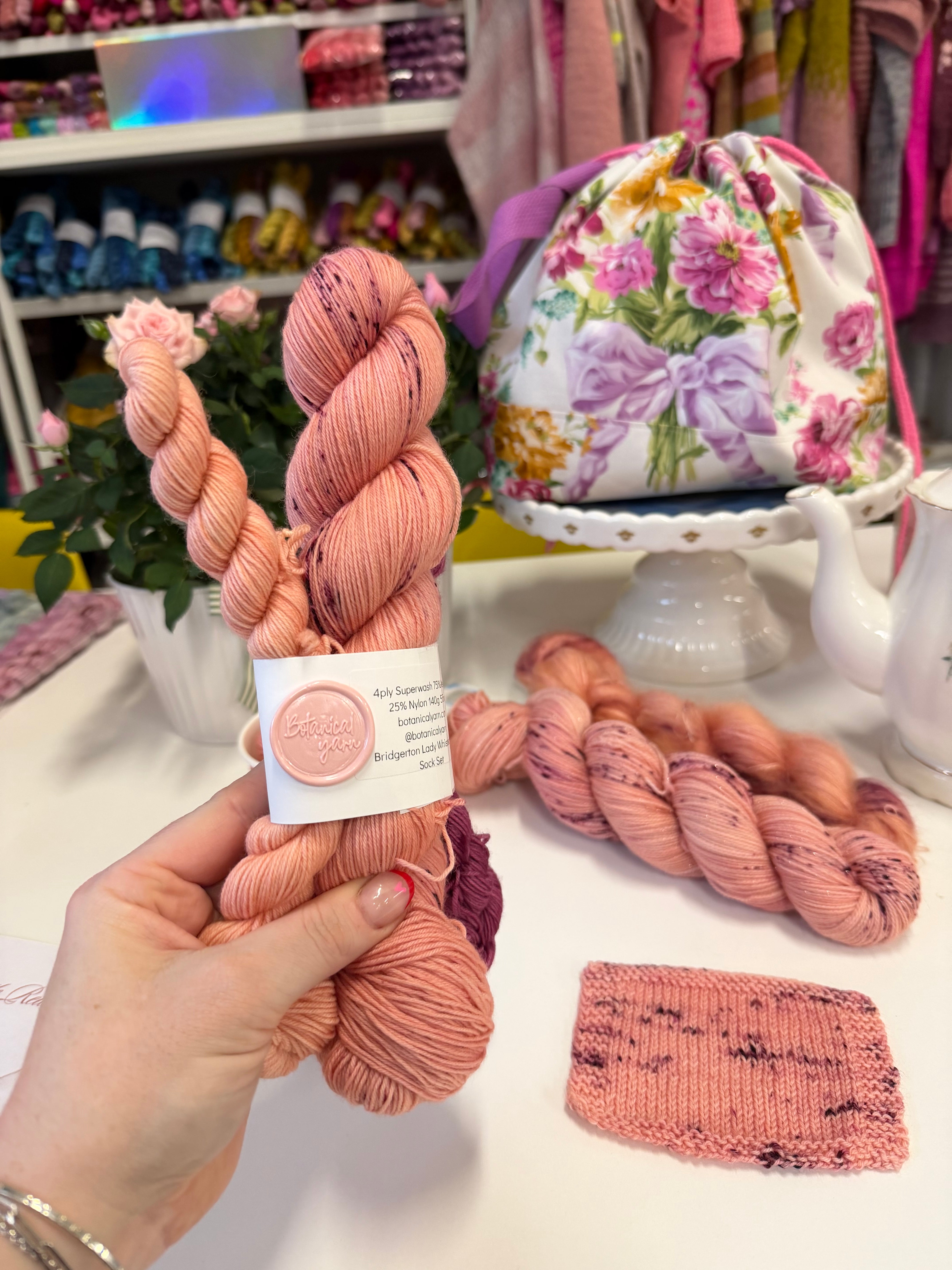 Lady Whistledown Bridgerton Sock Set