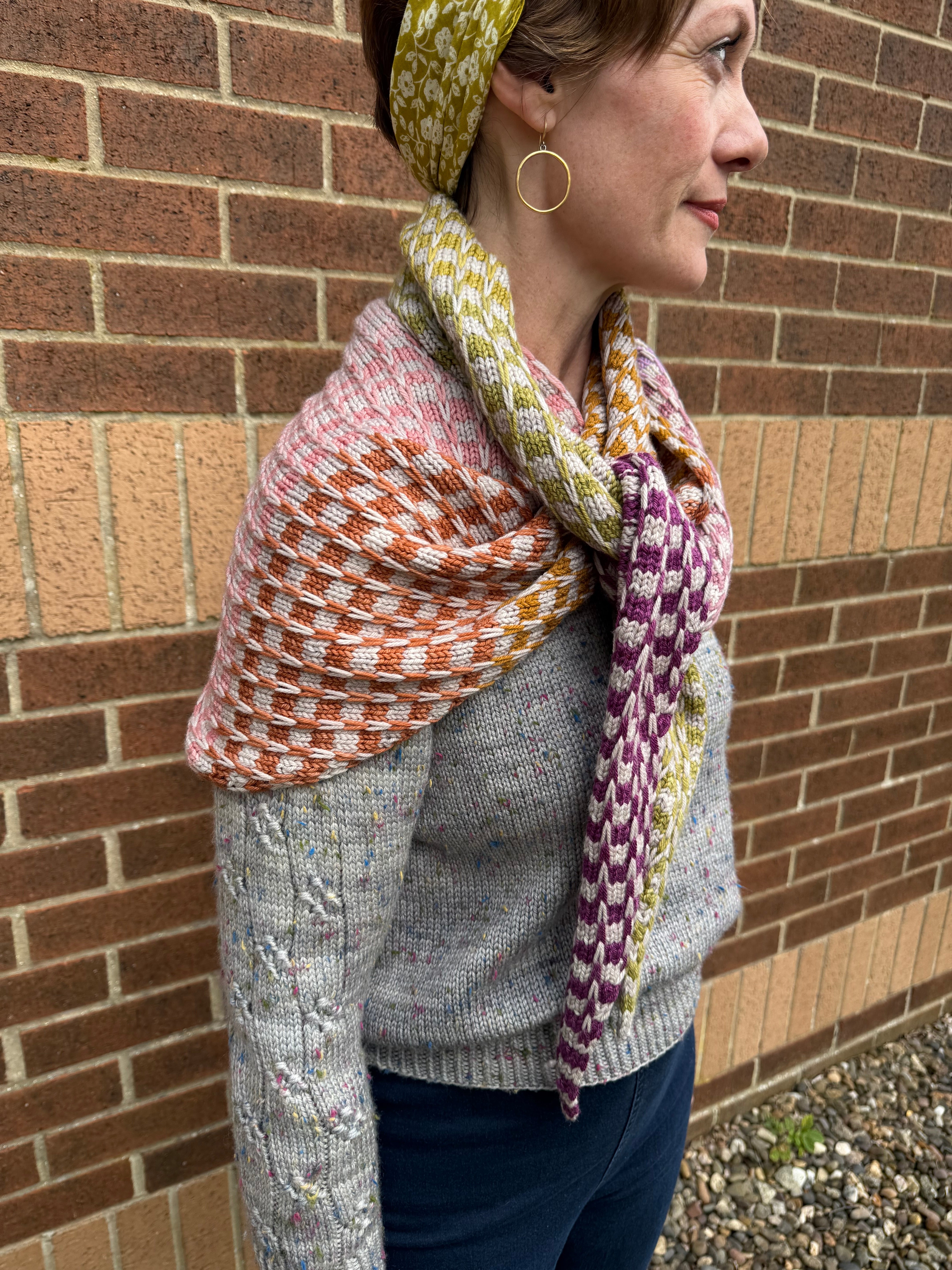 Night Light Shawl Kit by Andrea Mowry