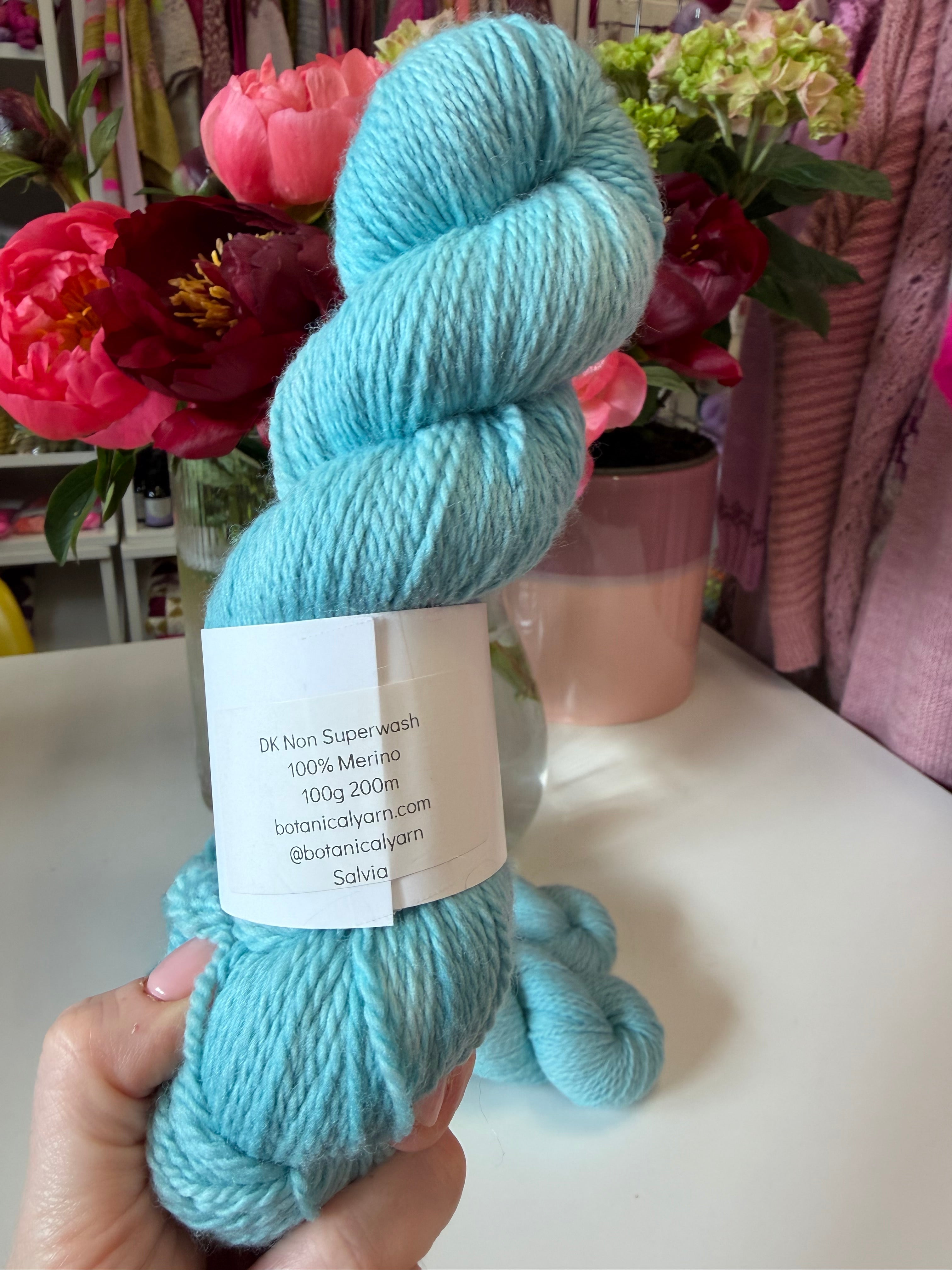 READY TO SHIP - 3 x 100g NSW DK Merino Salvia (Paler)