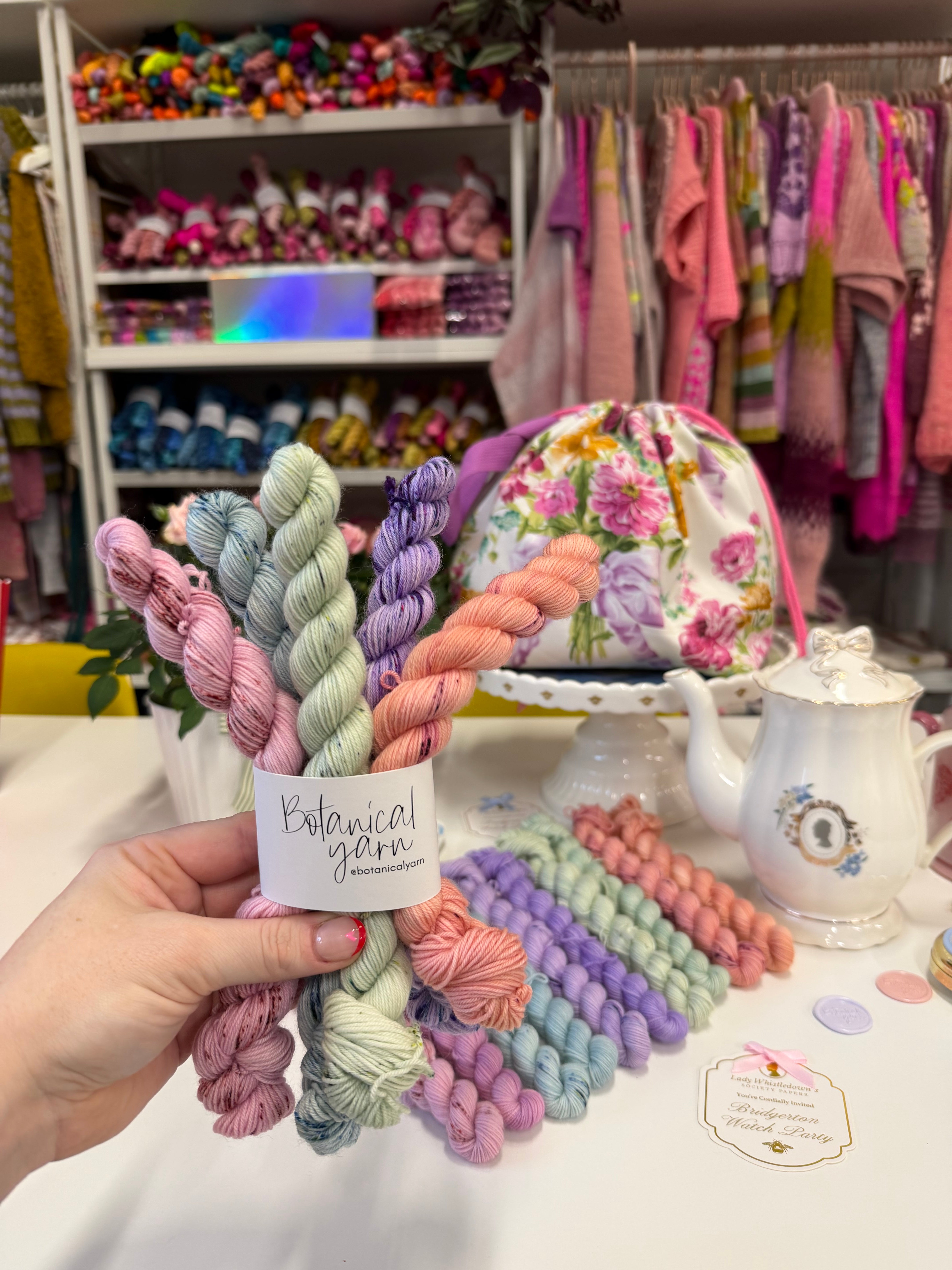 Speckled Bridgerton 5 x 20g Mini Skein Set