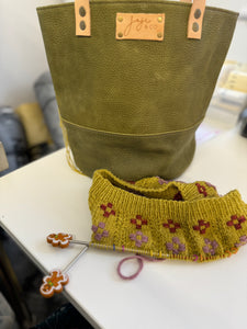 Non Superwash Merino Liko Sweater Kit by Florence Spurling