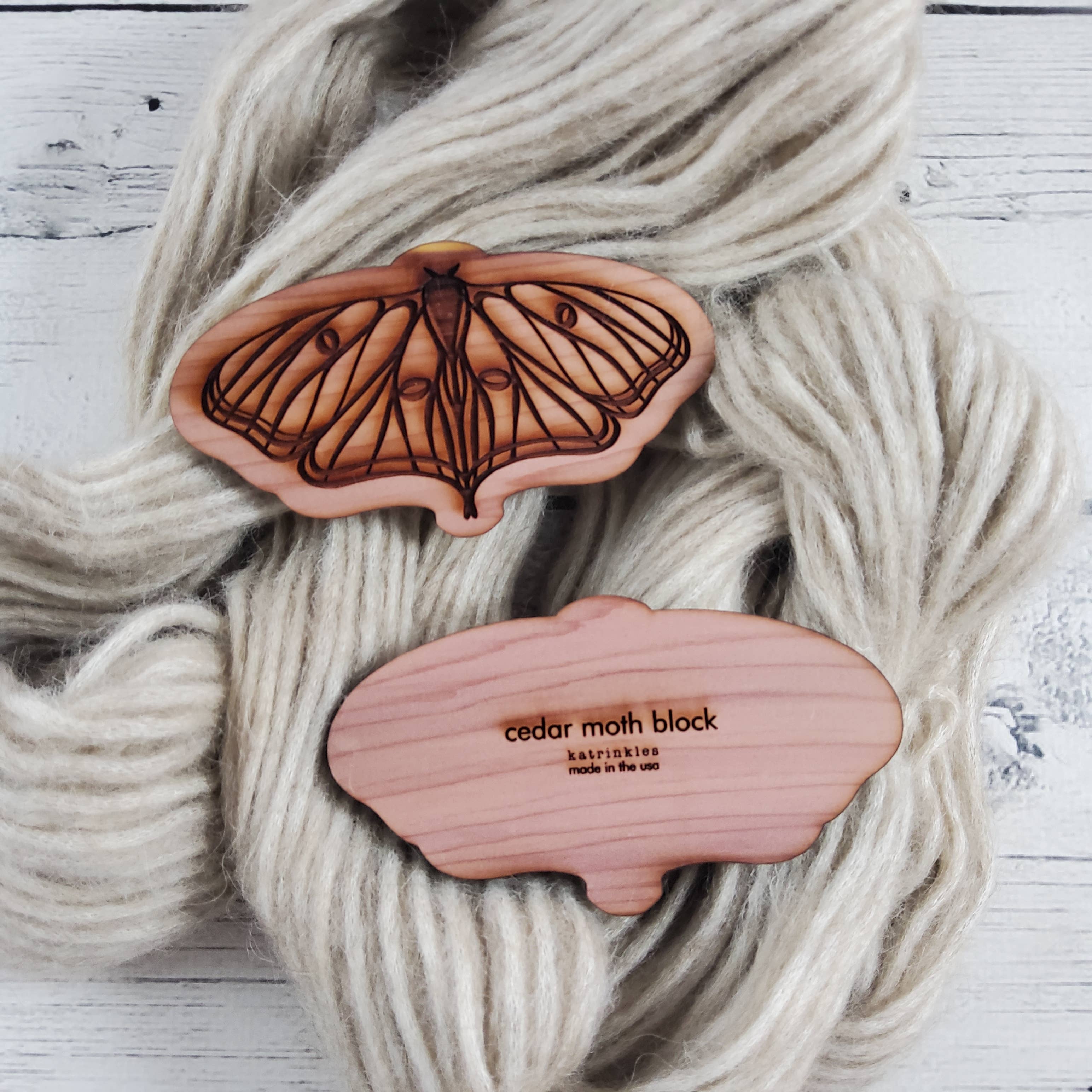 Katrinkles Cedar Moth Block
