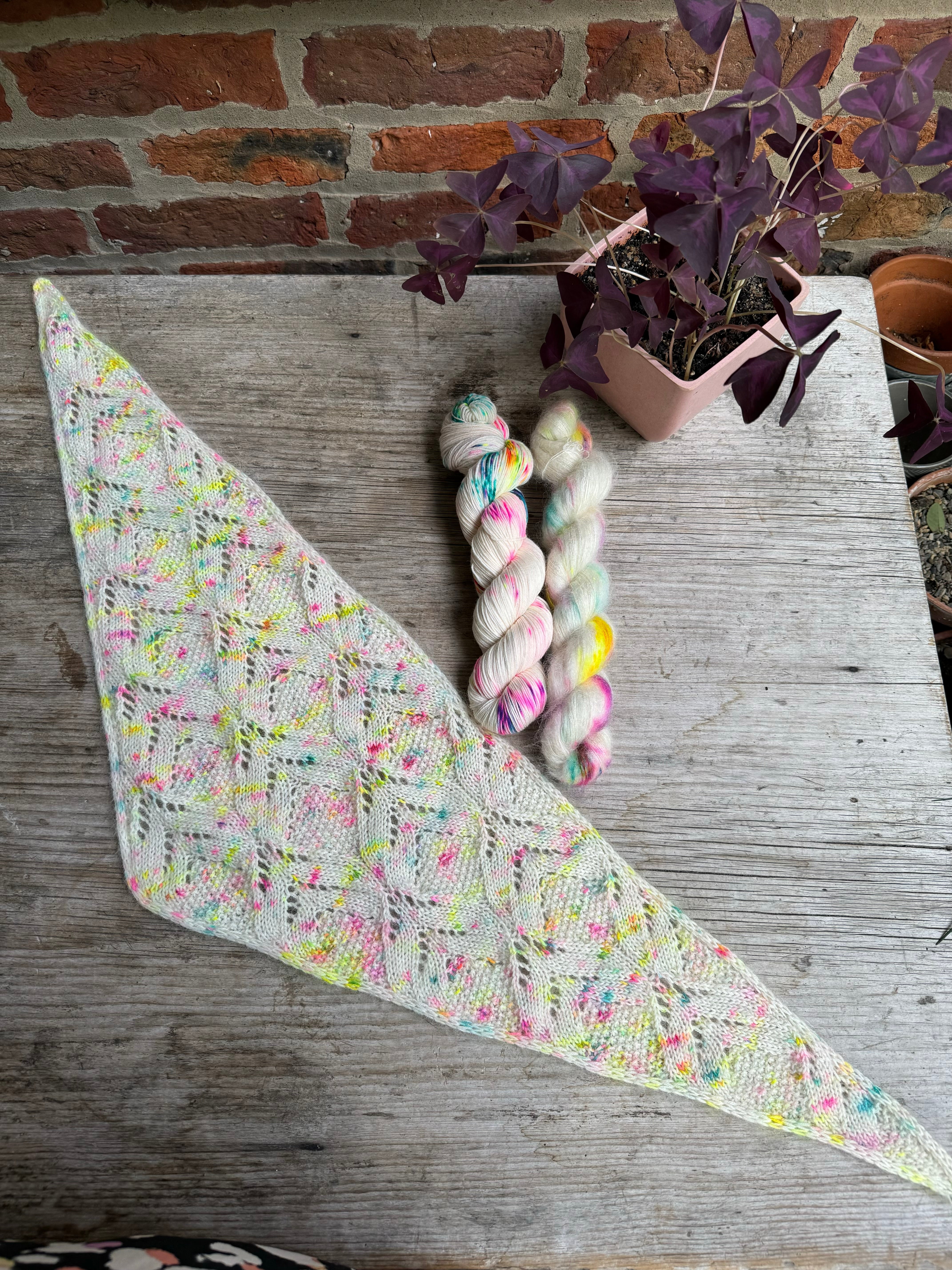 Poet Shawl Kit by Sari Nordlund