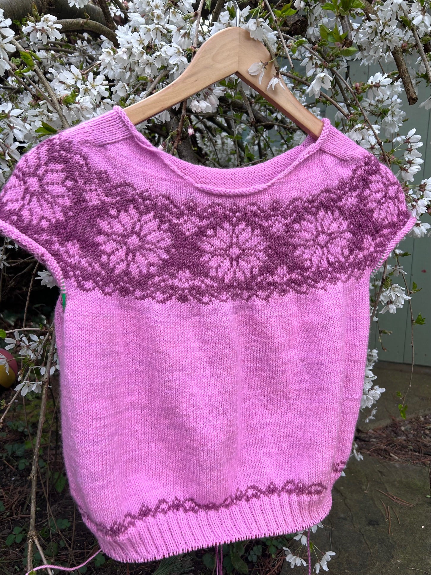 Cafe au Lait Sweater Kit by Unwind Knitwear - Nash Yarn Fest!