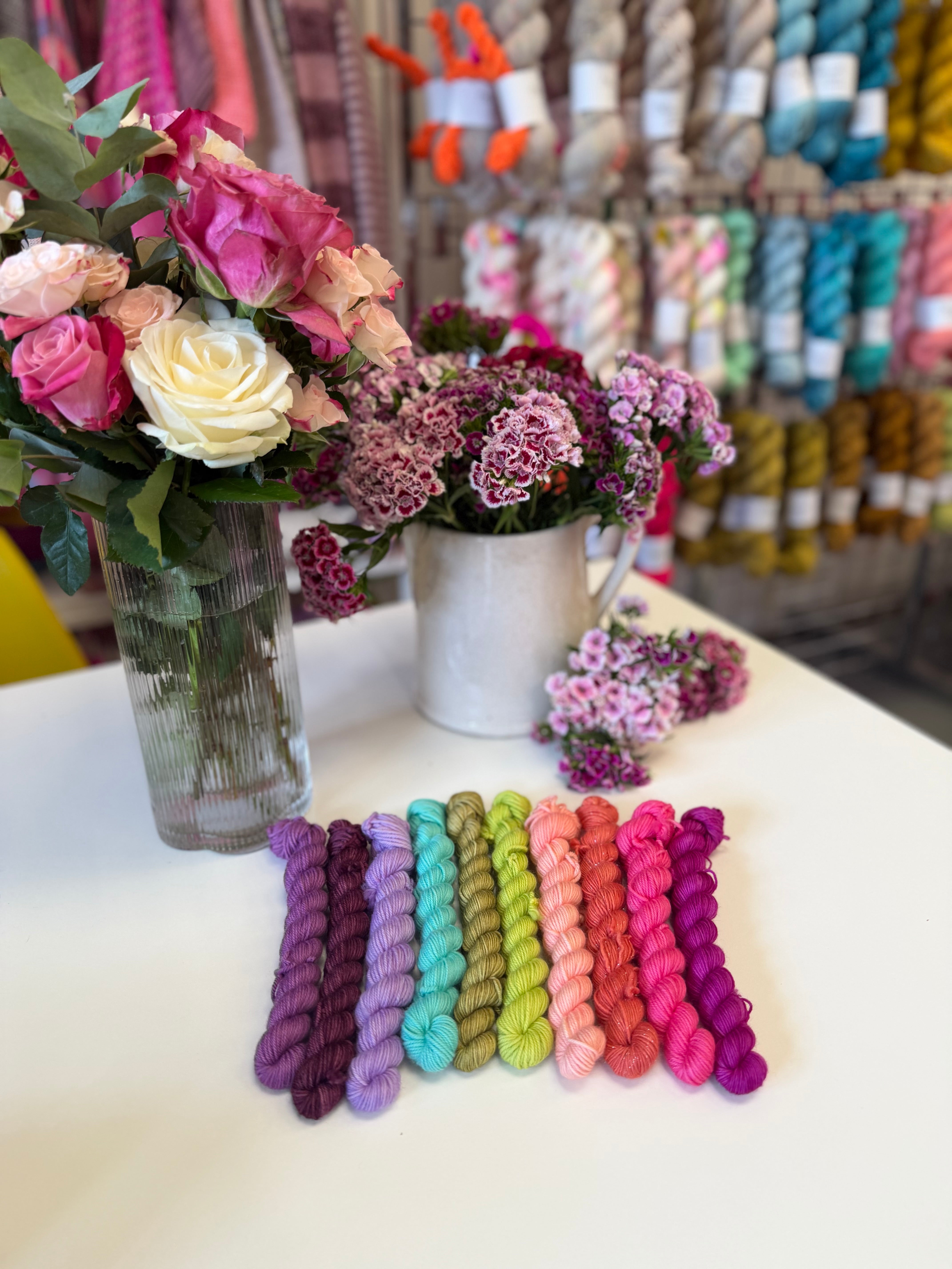 Flock Fiber Fest 2026 10 x 20g Mini Skein Set
