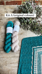Salvia Sollys Shawl kit by Twinset & Purl