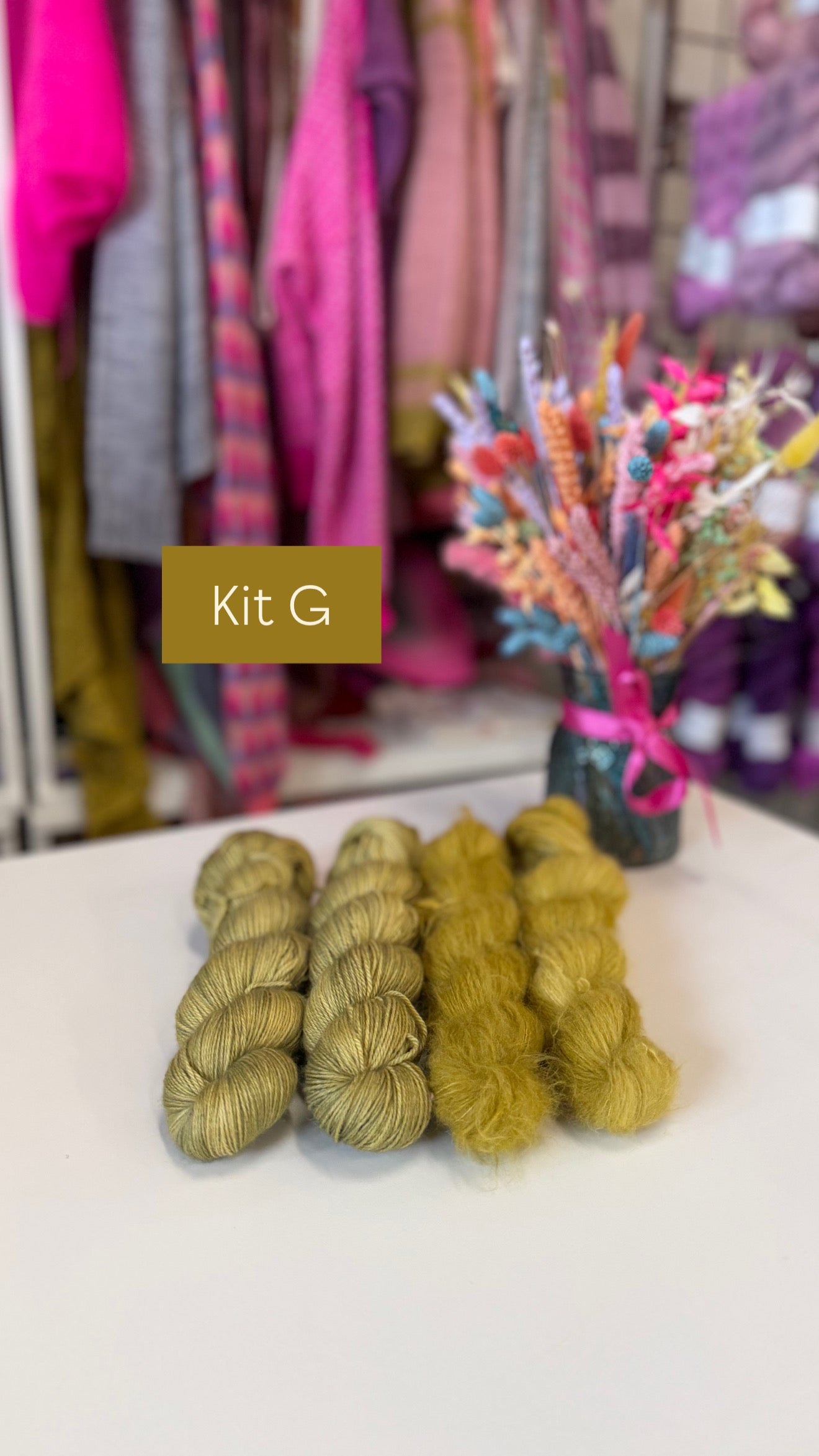 Poppy Pullover Kit by Andrea Mowry (Mohair & 4ply)