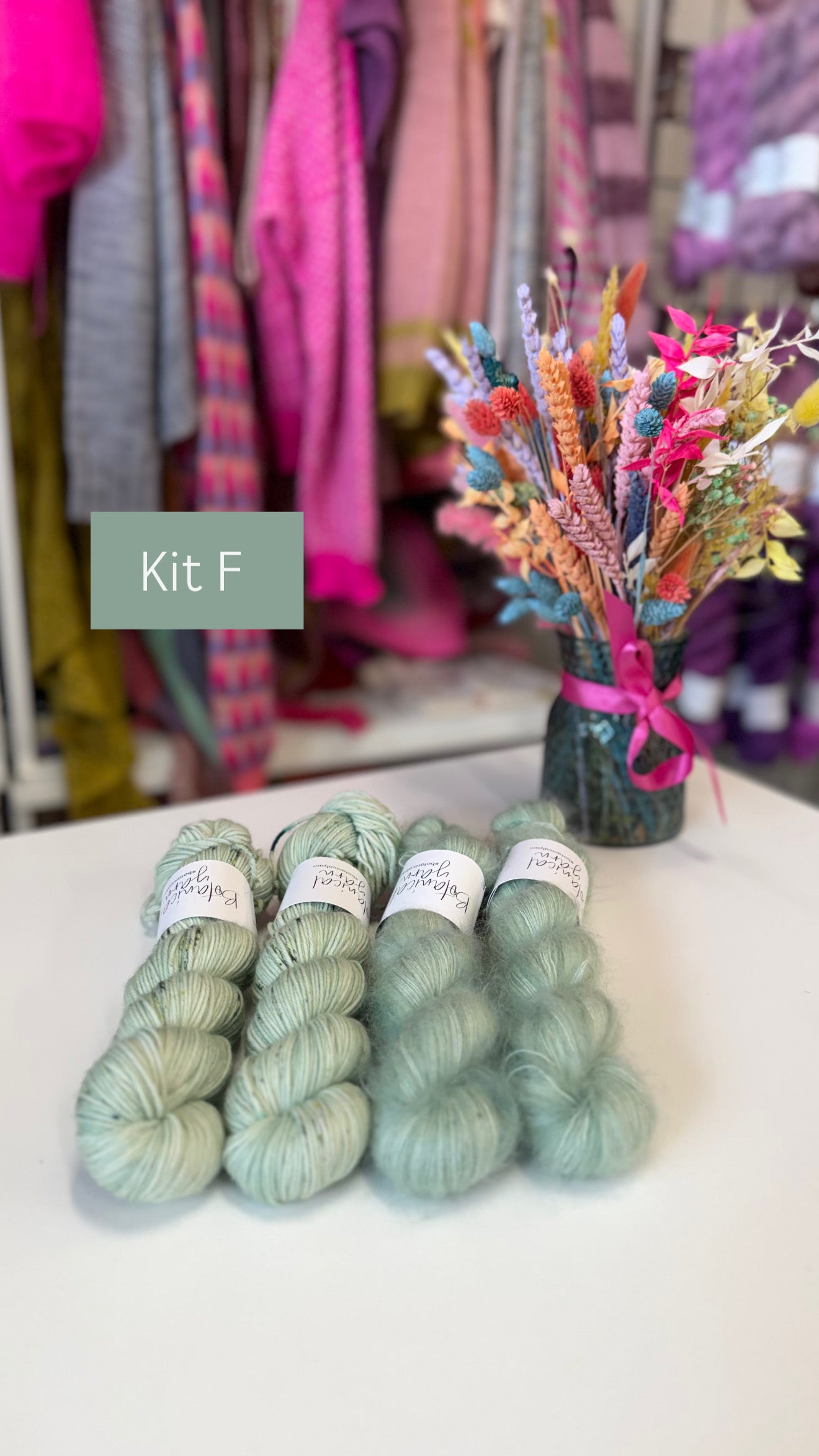 Poppy Pullover Kit by Andrea Mowry (Mohair & 4ply)