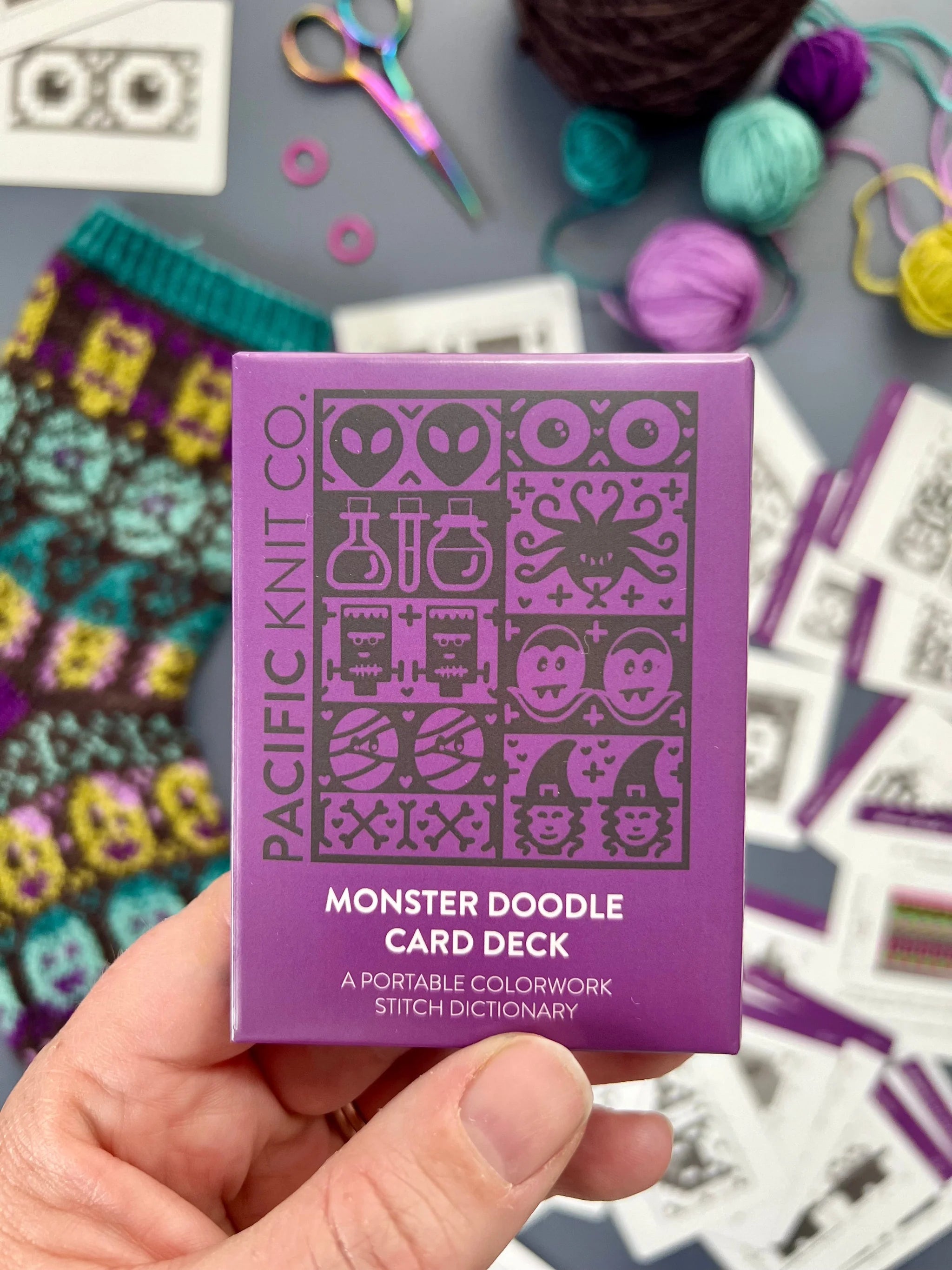 Monster Doodle Card Deck (expansion) by Pacific Knit Co