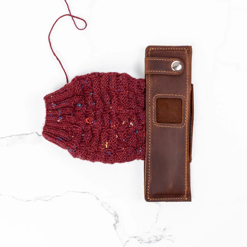 Pre-order Thread & Maple - Leather Needle Cozy