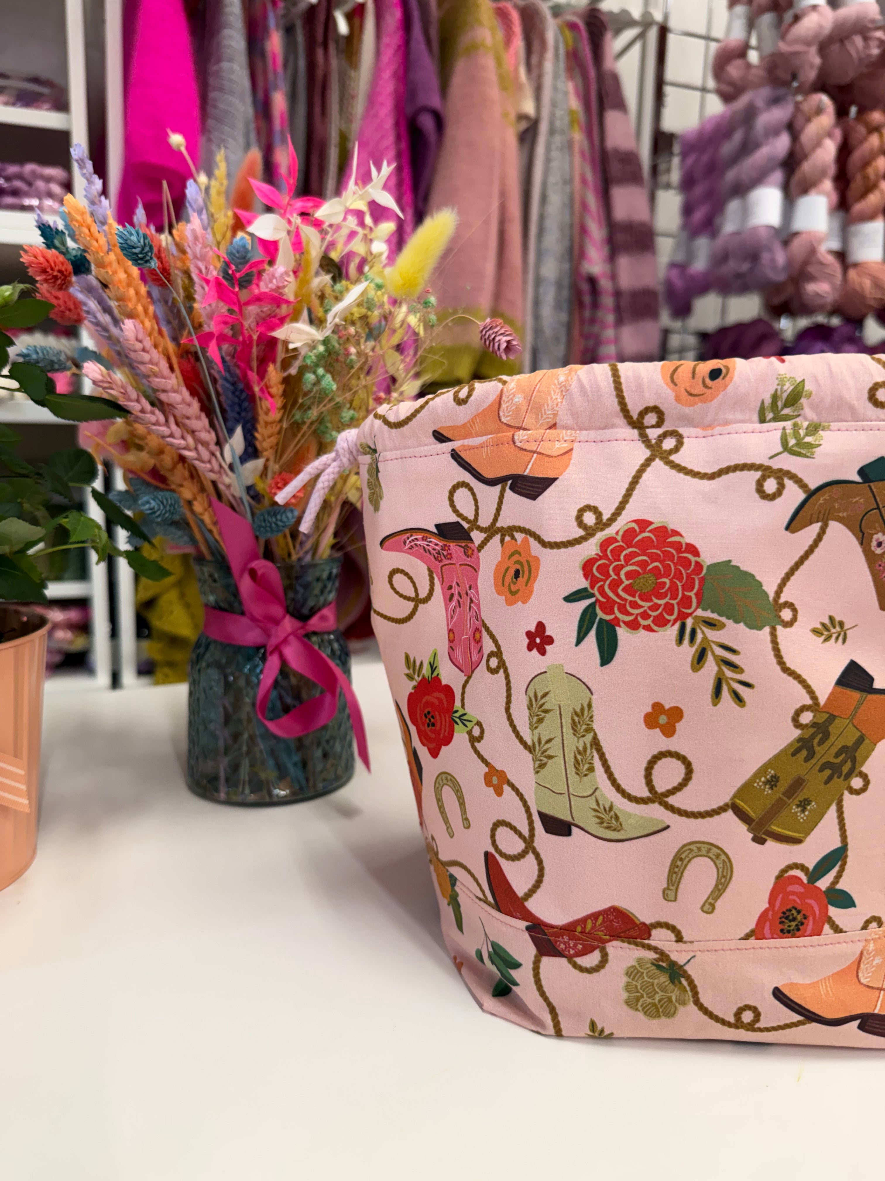 Made to order - Project Bag Style 01 - Nash Yarn Fest Exclusive