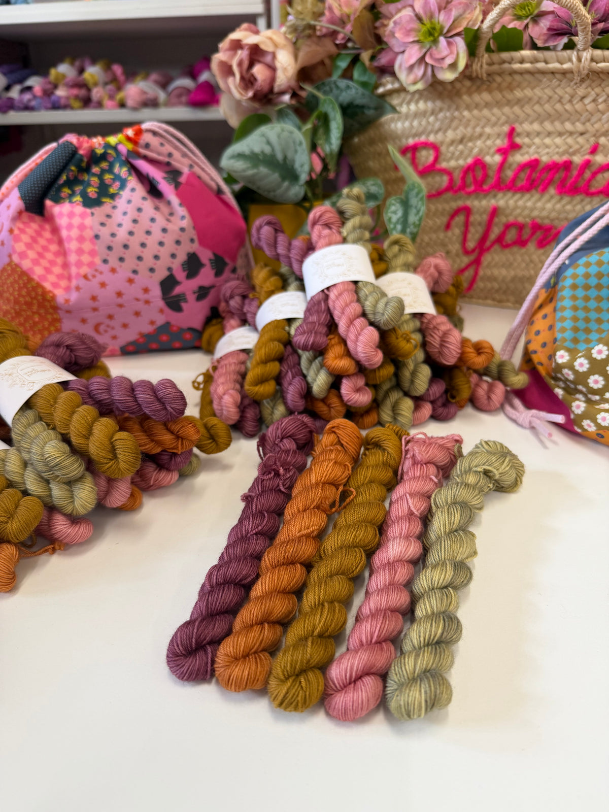 Dyed to order - A Woolen Affair 5 x 20g Mini Skein Set
