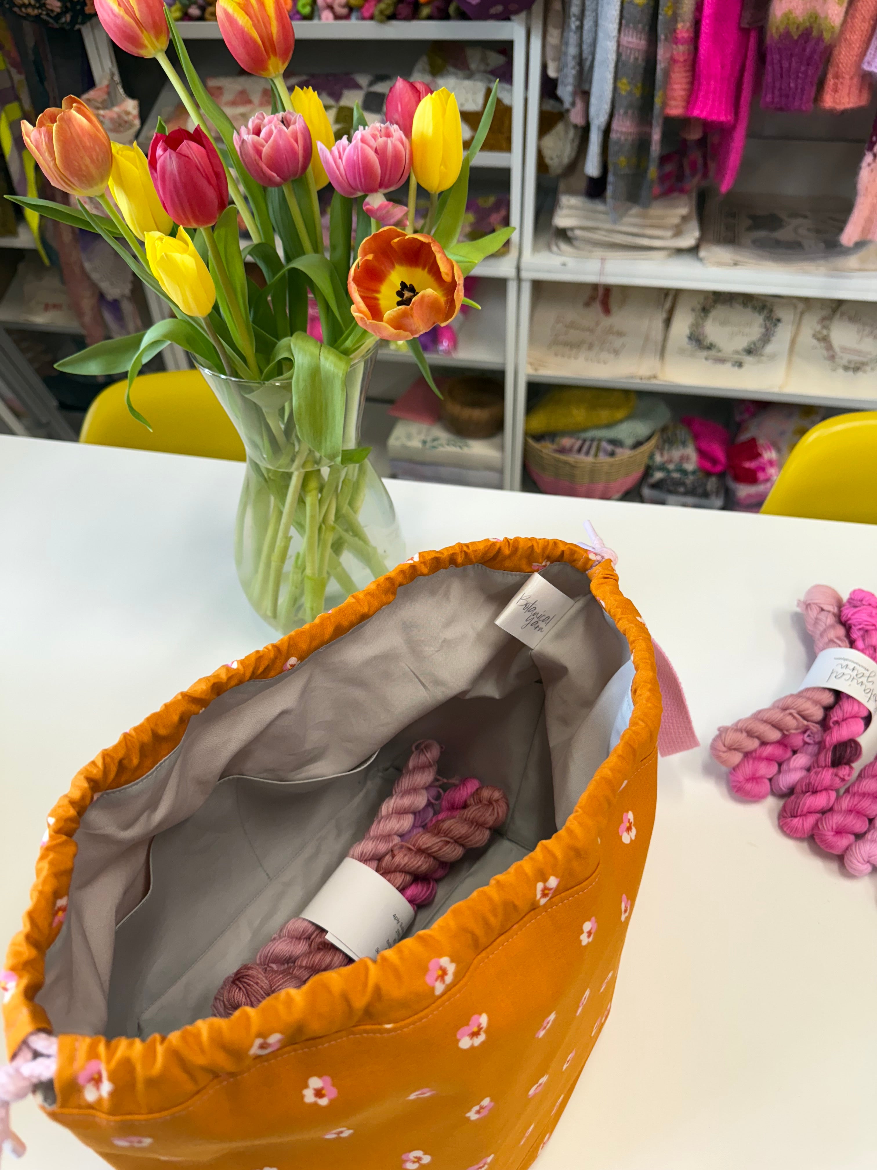 Made to order - Project Bag Style 01 - Viola