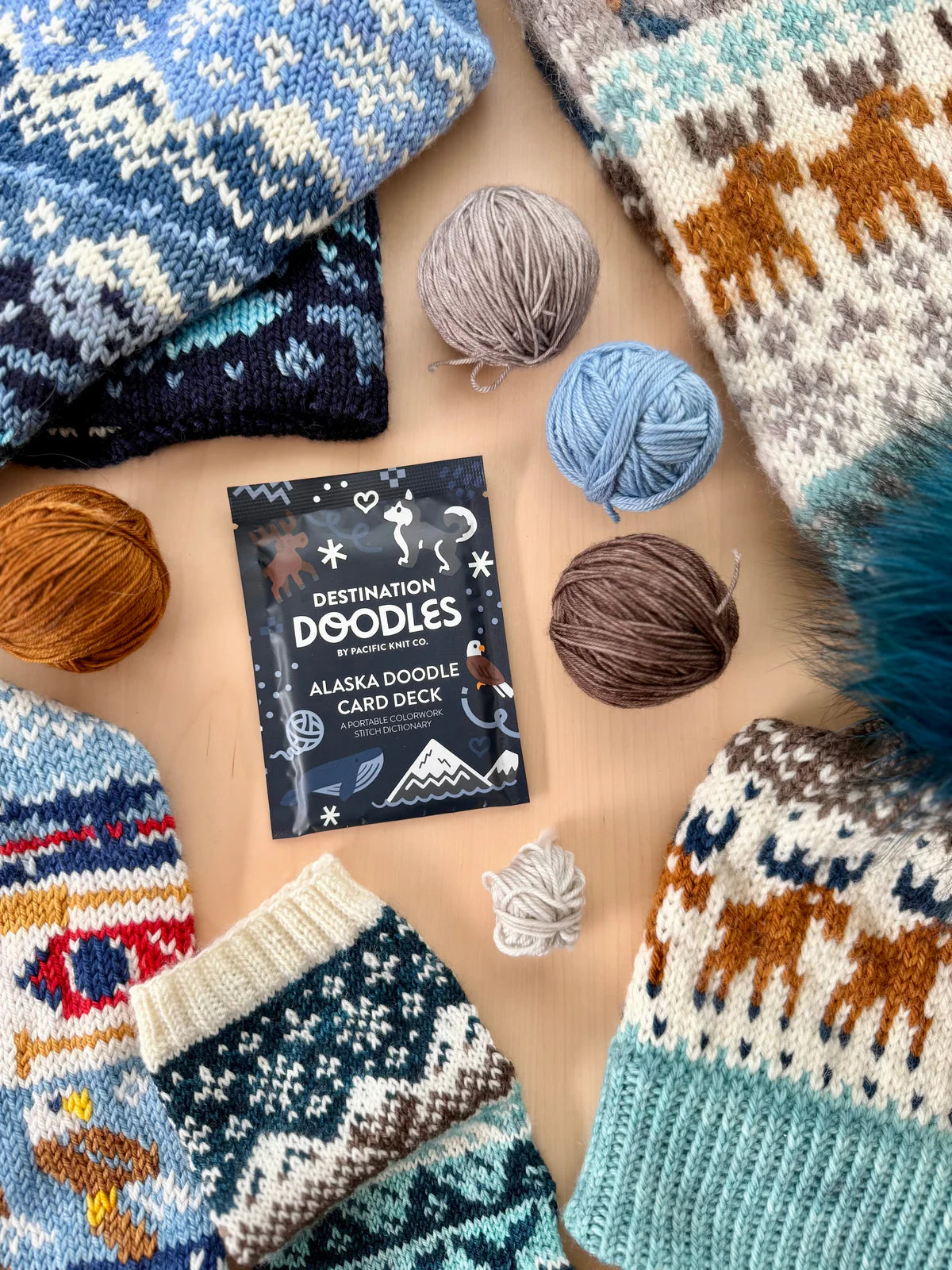Alaska Doodle Deck by Pacific Knit Co