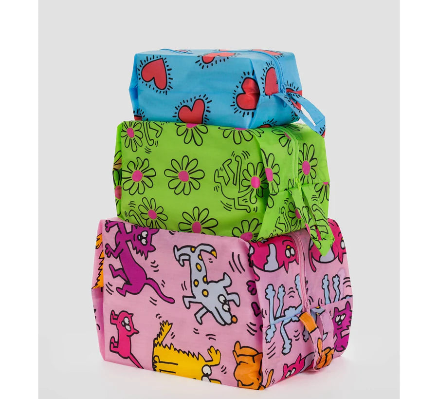 Baggu 3D Zip Set - Keith Harring