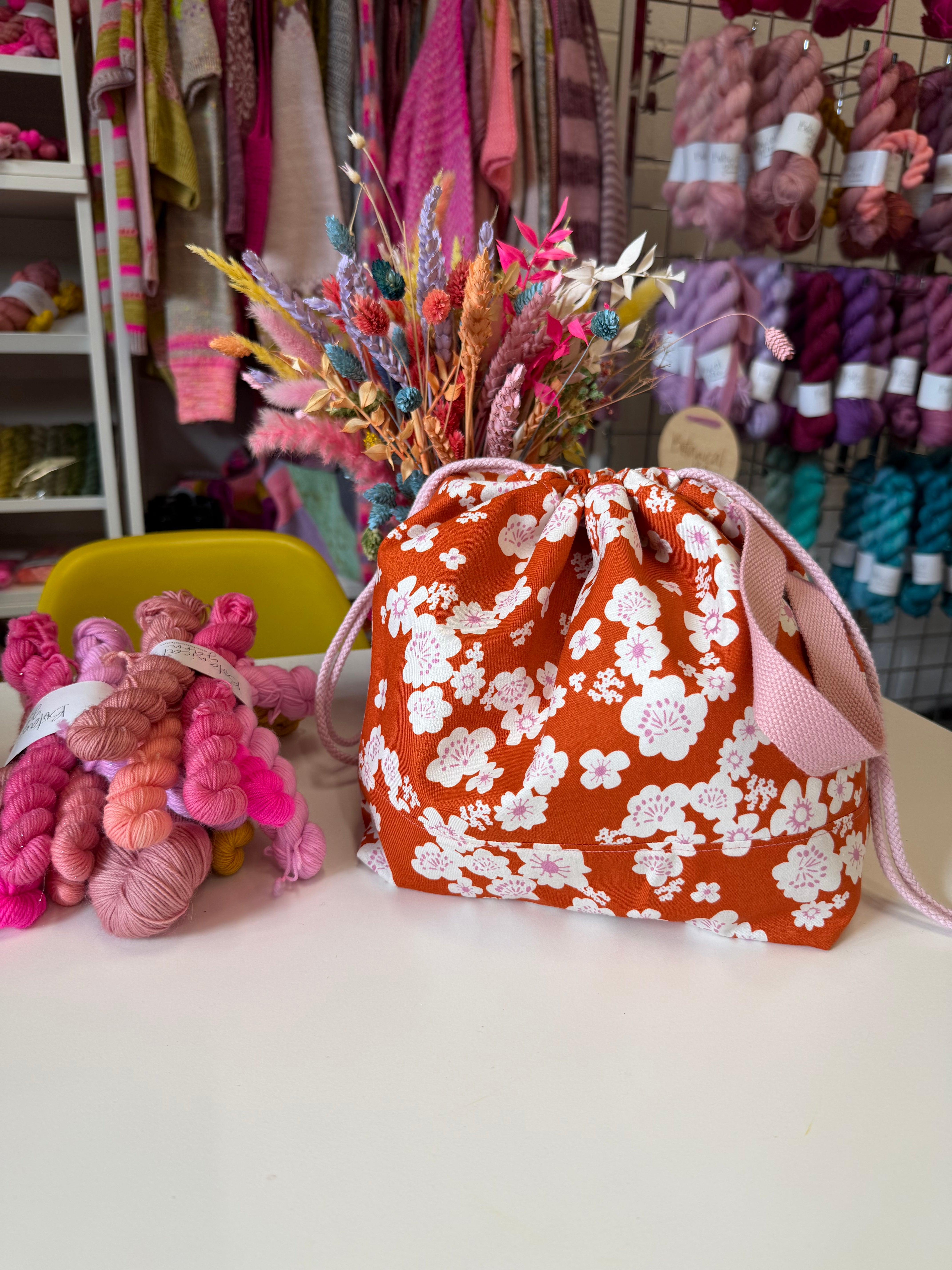 READY TO SHIP - Project Bag Style 01 -  Blossom