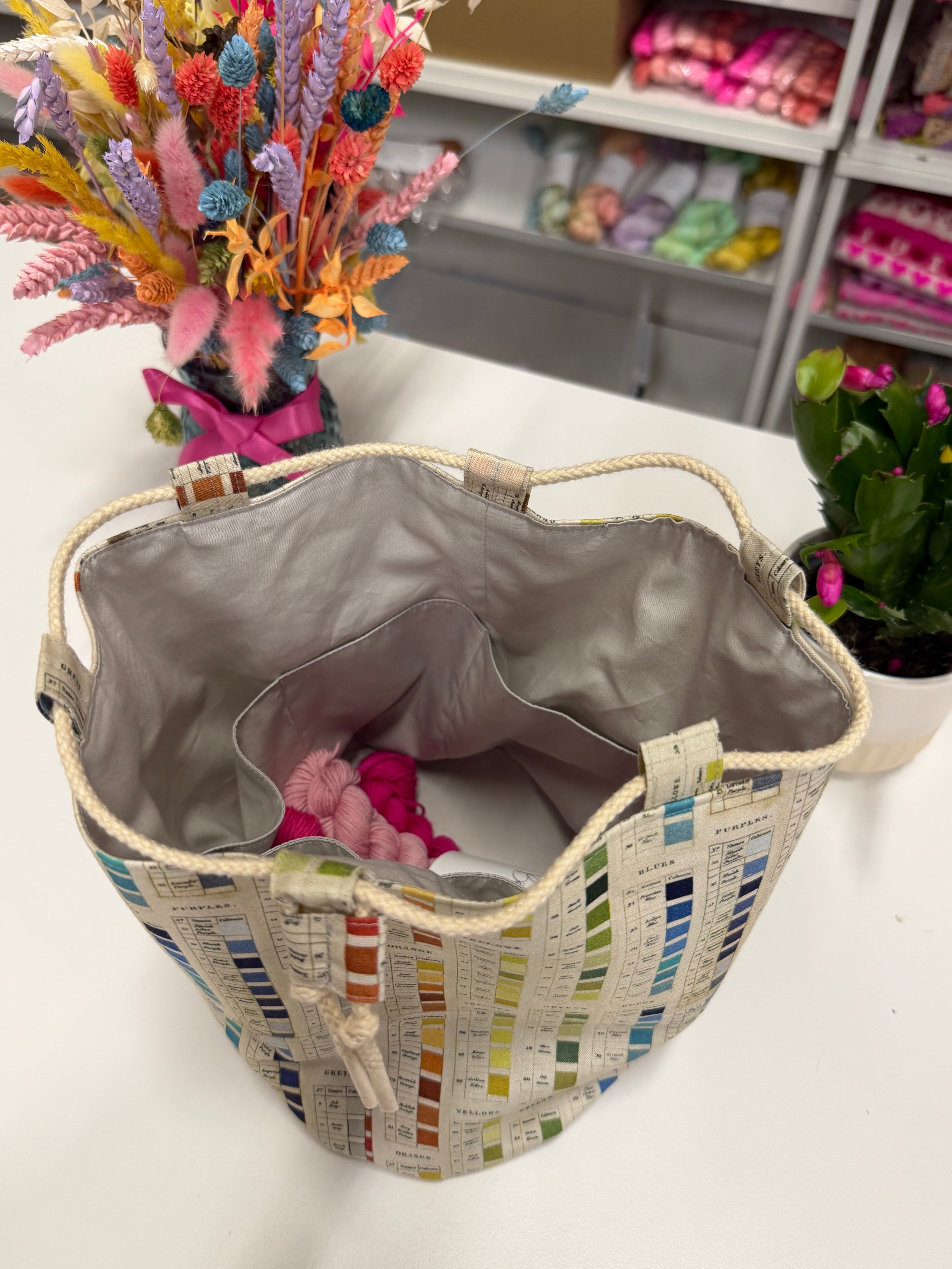 Made to order - Project Bag Style 05  Colour Chart