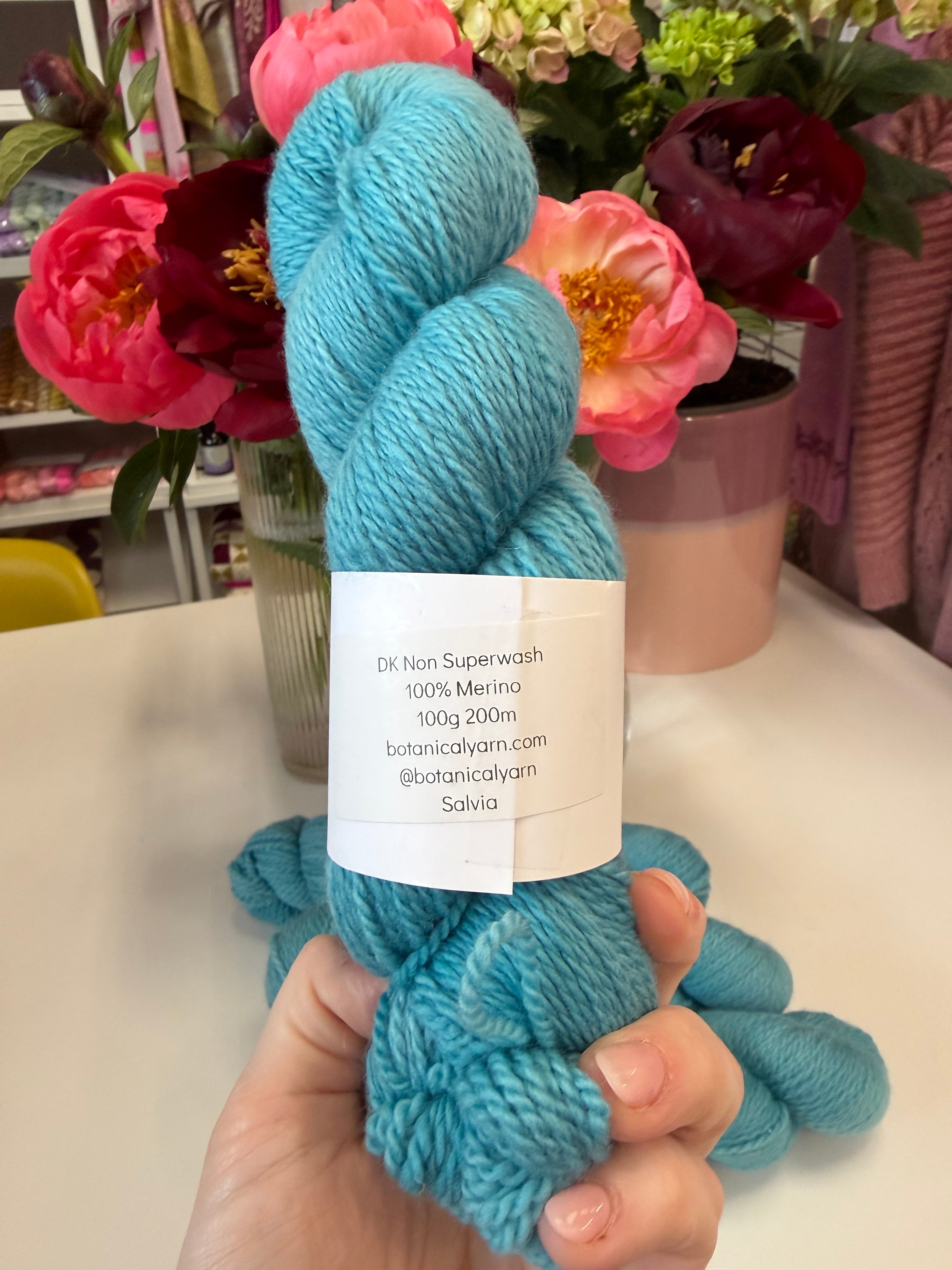 READY TO SHIP - 4 x 100g NSW DK Merino Salvia (deep)