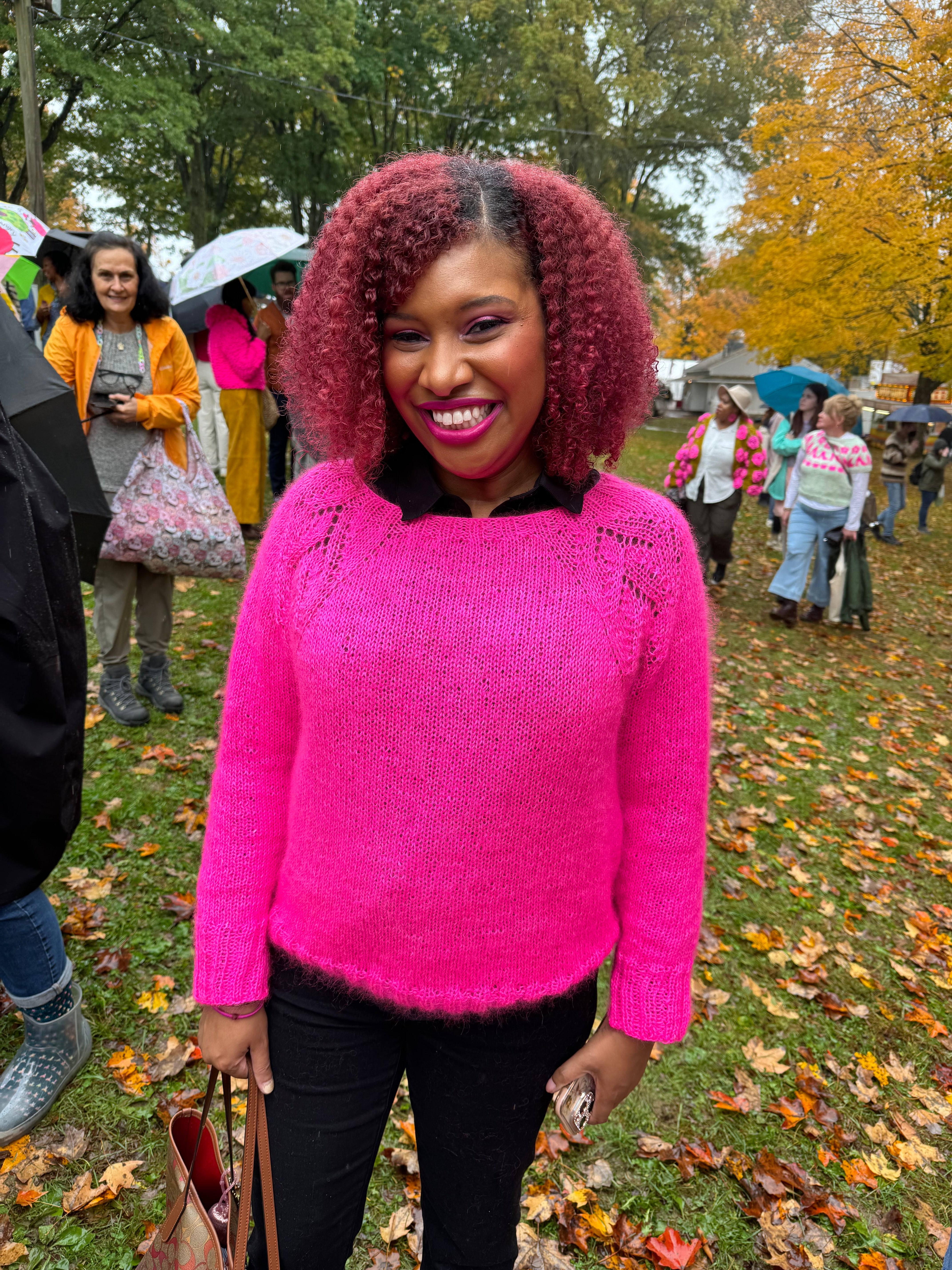 Lady Violet Sweater Kit Twinset & Purl Sweater Kit