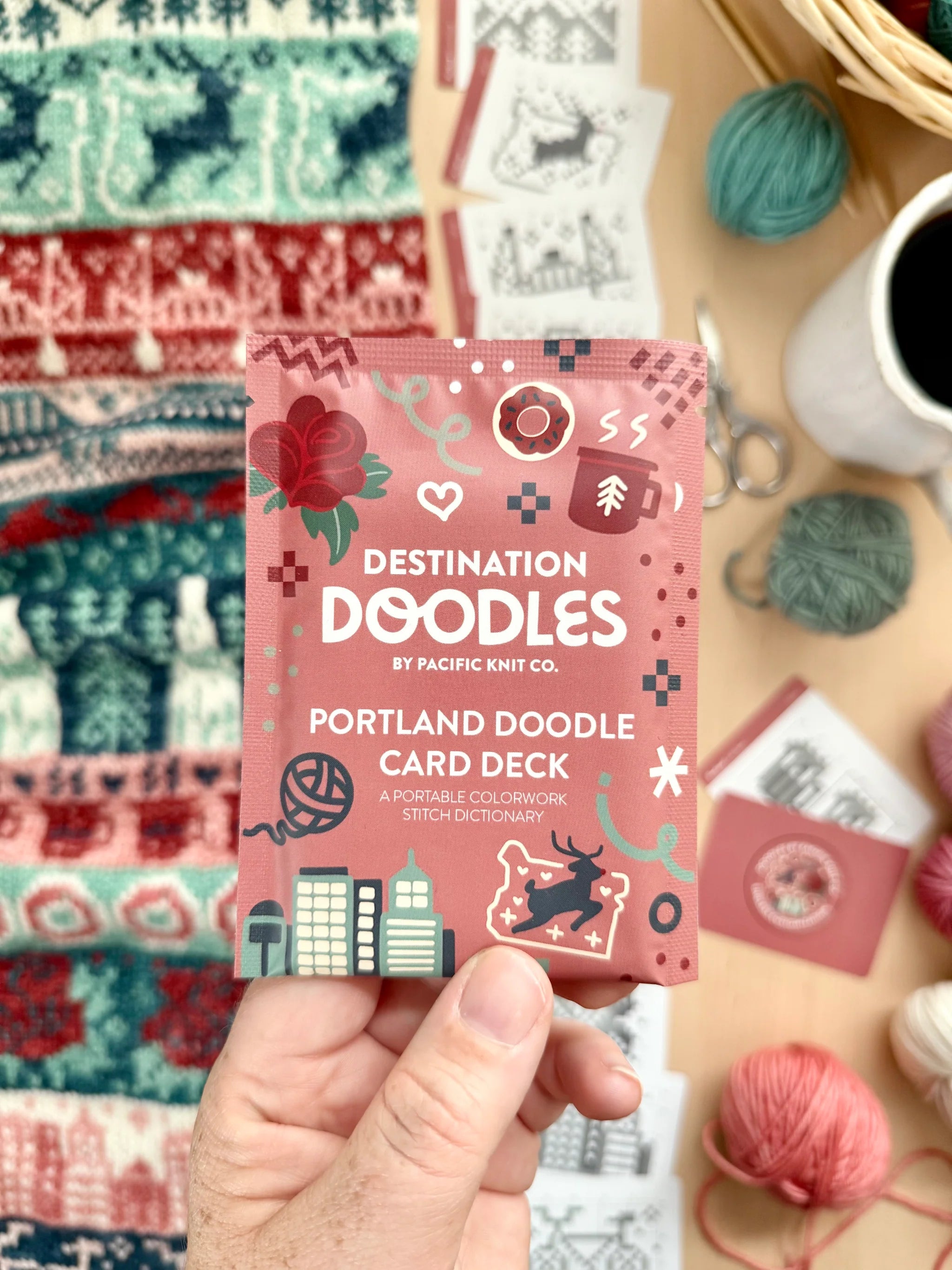 Portland Doodle Deck by Pacific Knit Co