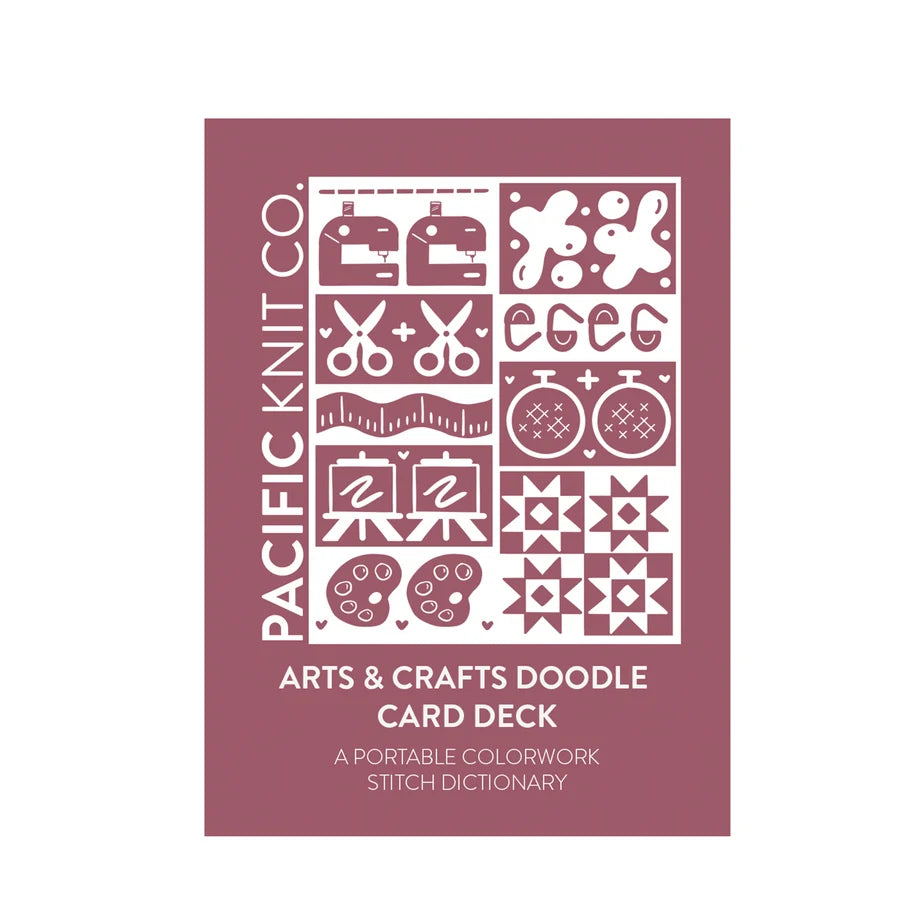 Pre-order - Arts & Craft Doodle Deck by Pacific Knit Co