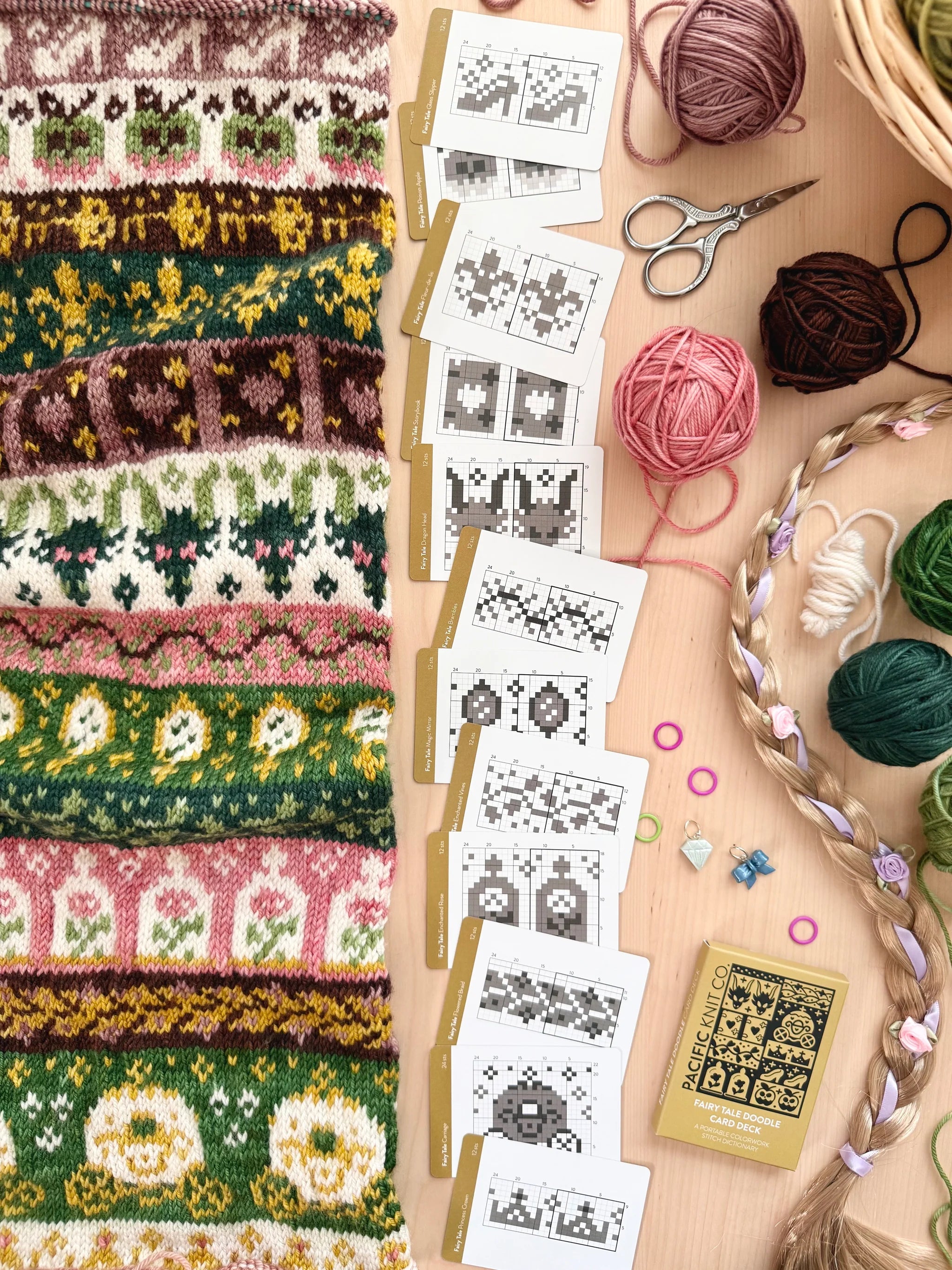 Fairy Tale Doodle Deck by Pacific Knit Co