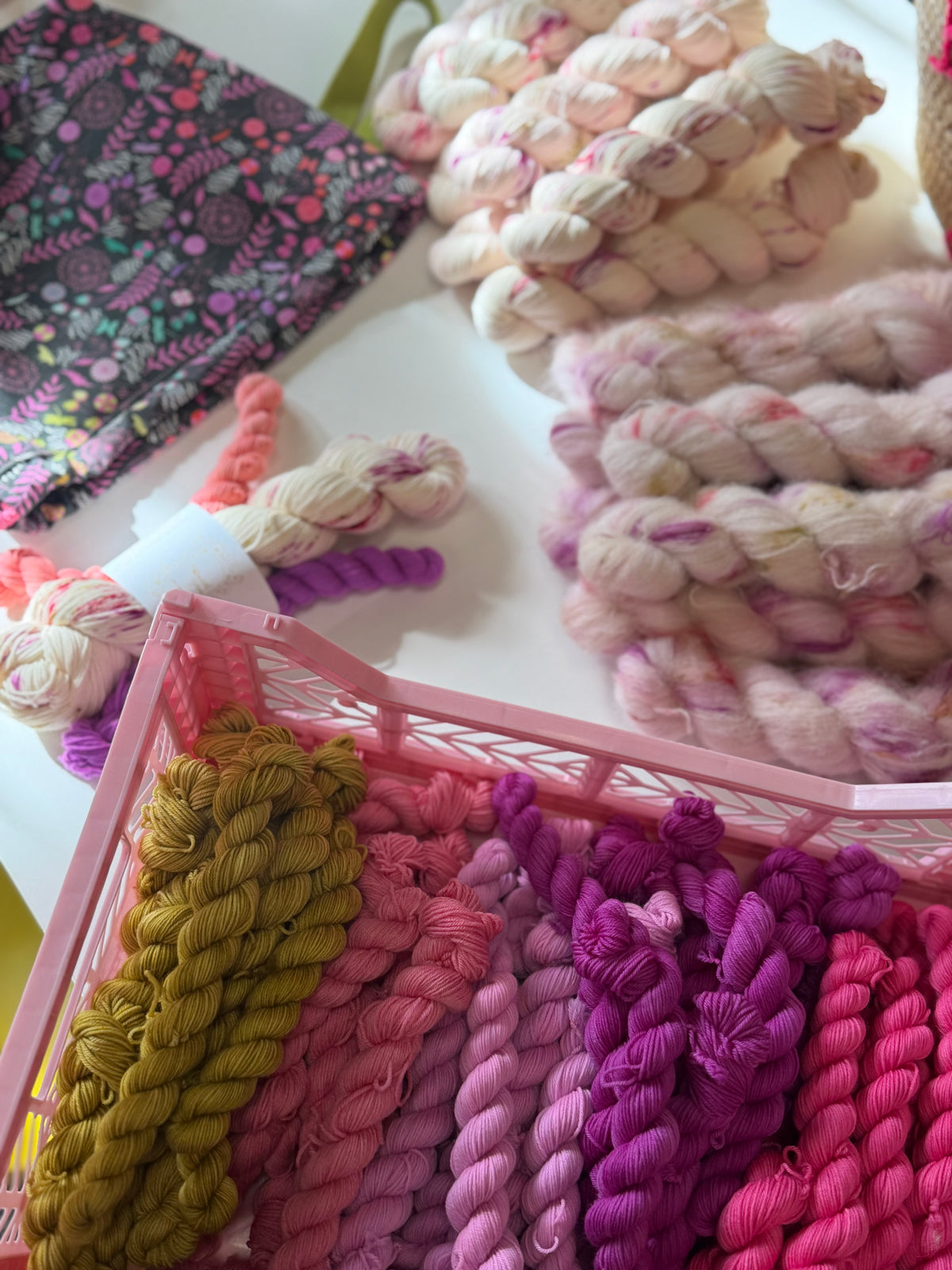 Dyed to order - Yarndale 2026 5 x 20g Mini Skein Set
