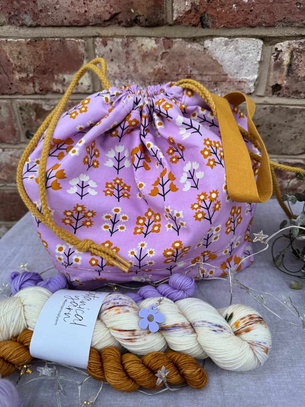 Project Bags – botanical yarn