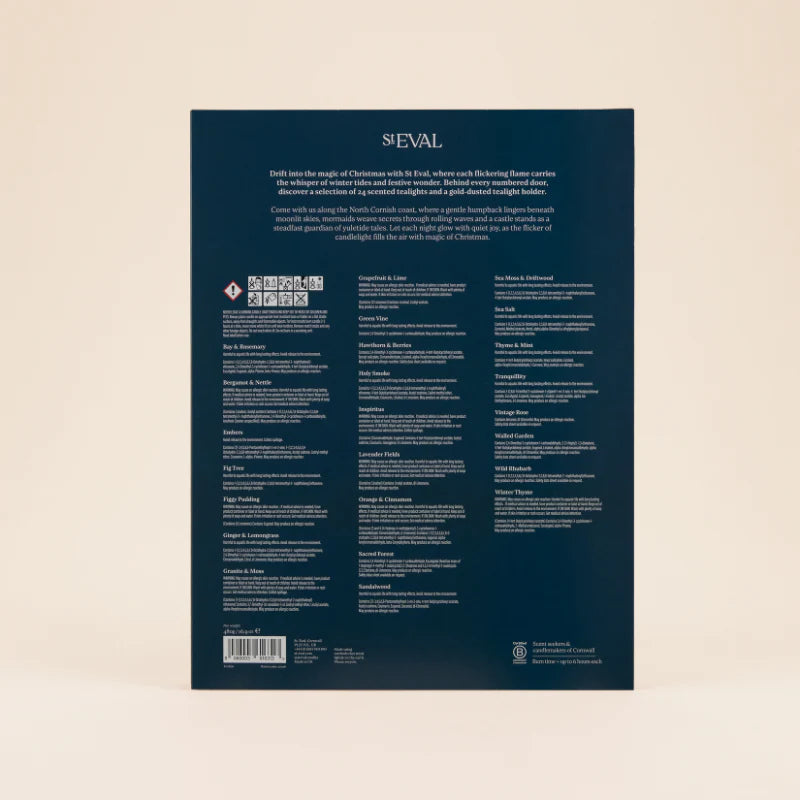 St Eval Tealight Advent Calendar