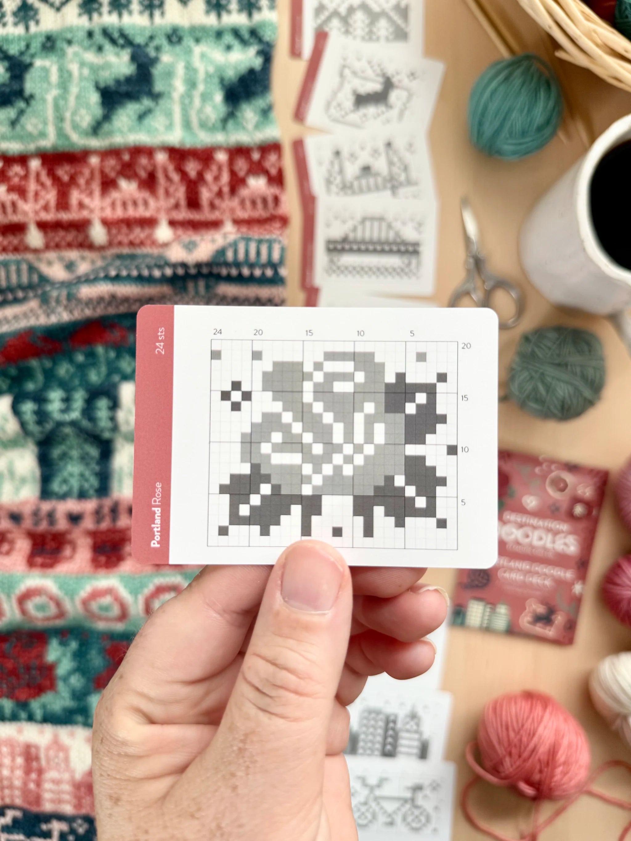 Portland Doodle Deck by Pacific Knit Co